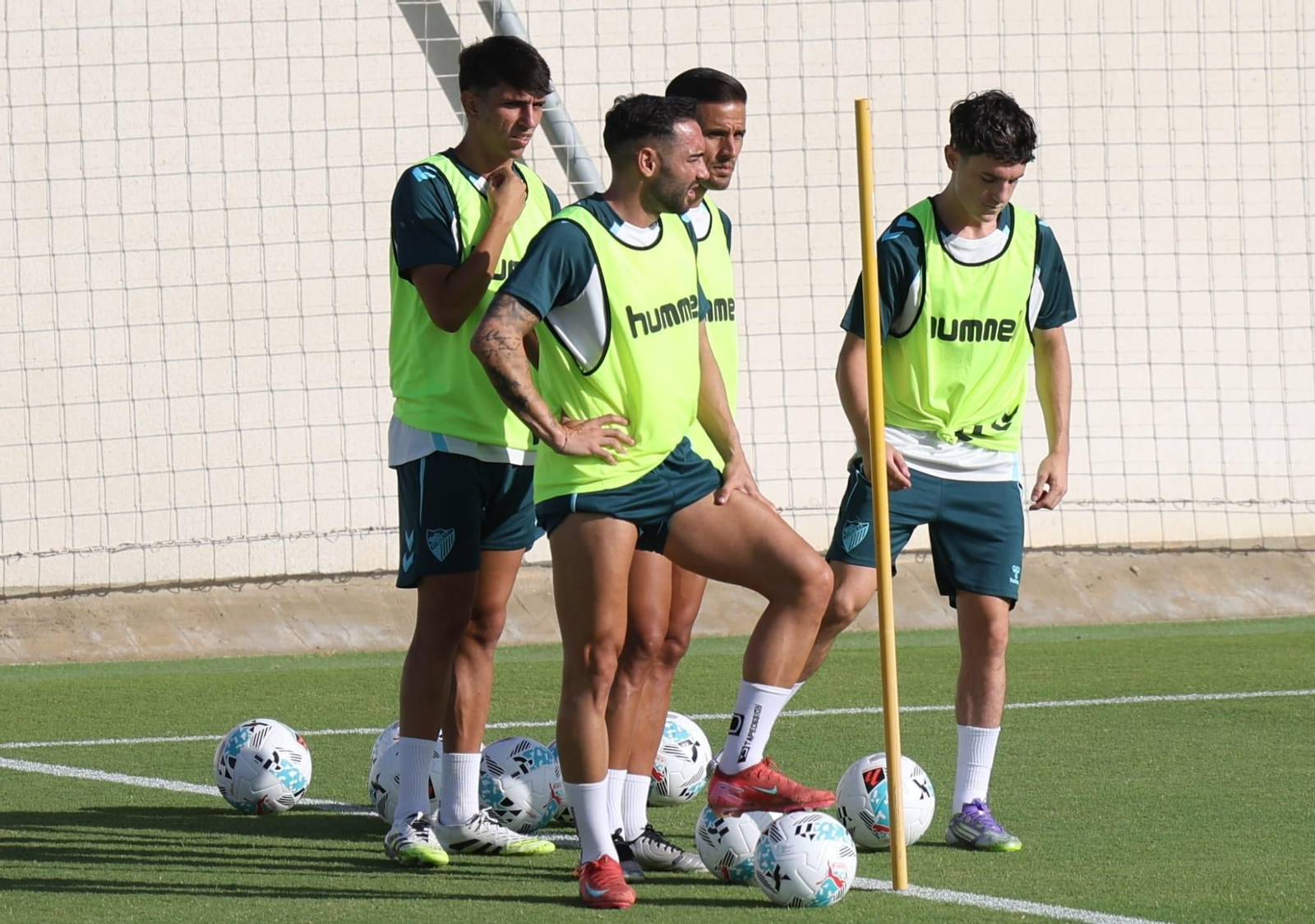 El Málaga CF se muda a la Ciudad Deportiva sin Eneko Jauregi