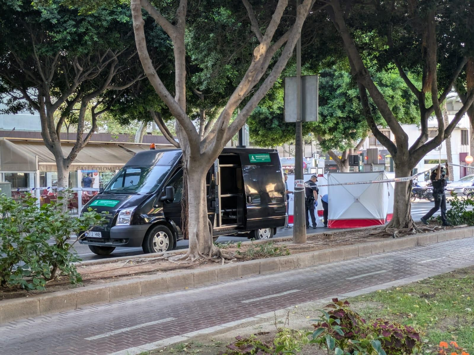 Las imágenes del atropello mortal de la Rambla de Almería