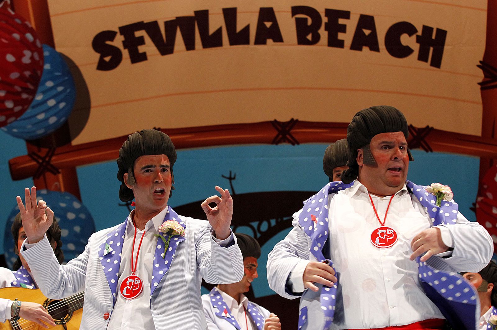 Las imágenes de la decimoctava función clasificatoria