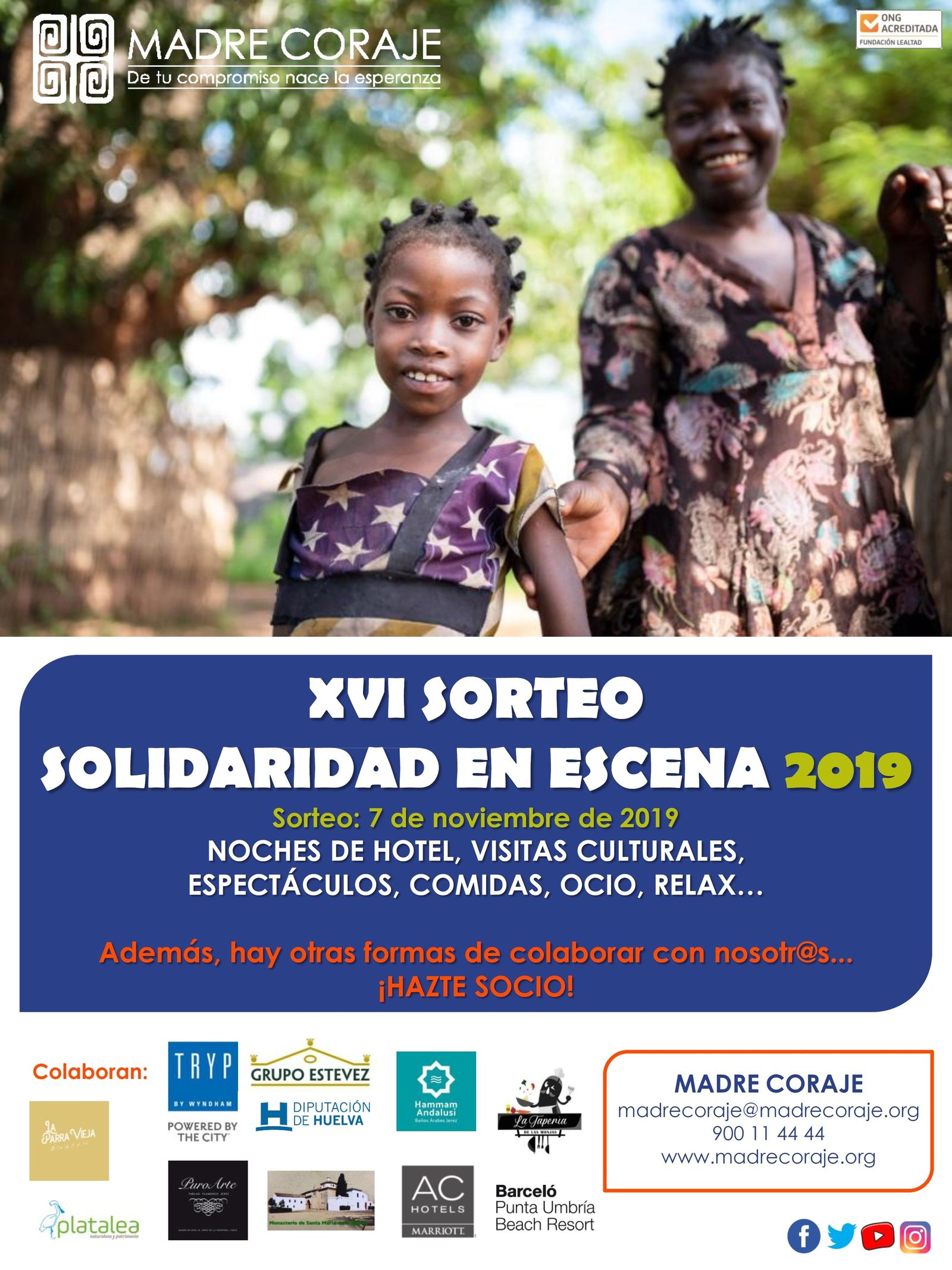 Cartel anunciador del evento