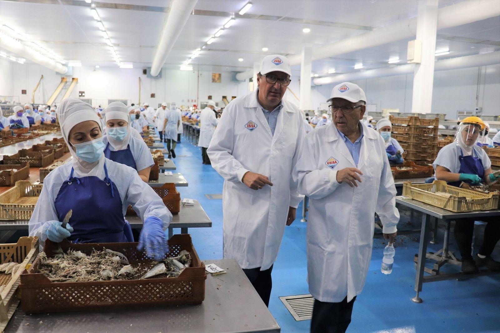 Manuel Andrés González en Usisa.