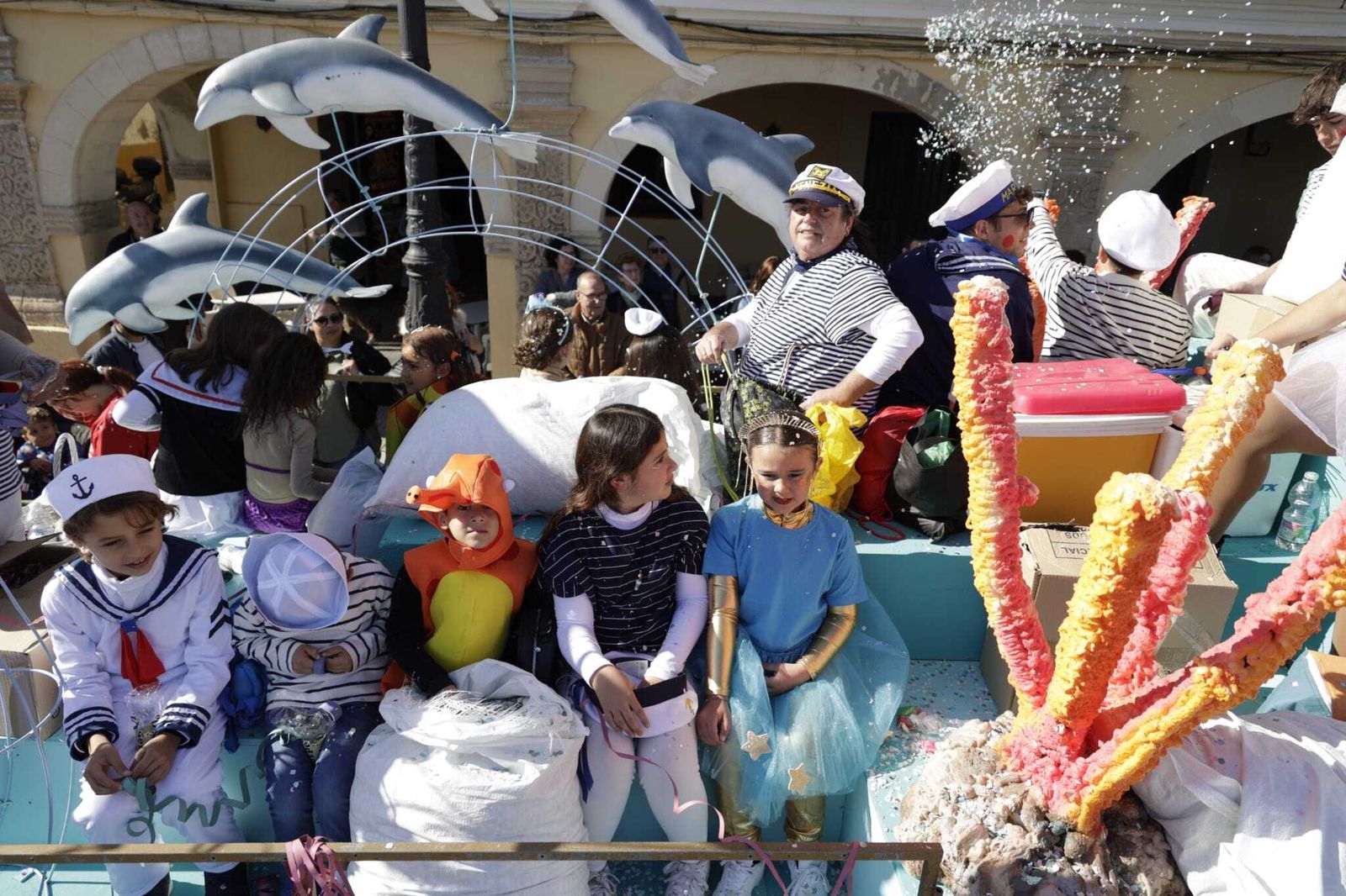 Las imágenes de la cabalgata en el Puerto de Santa María.
