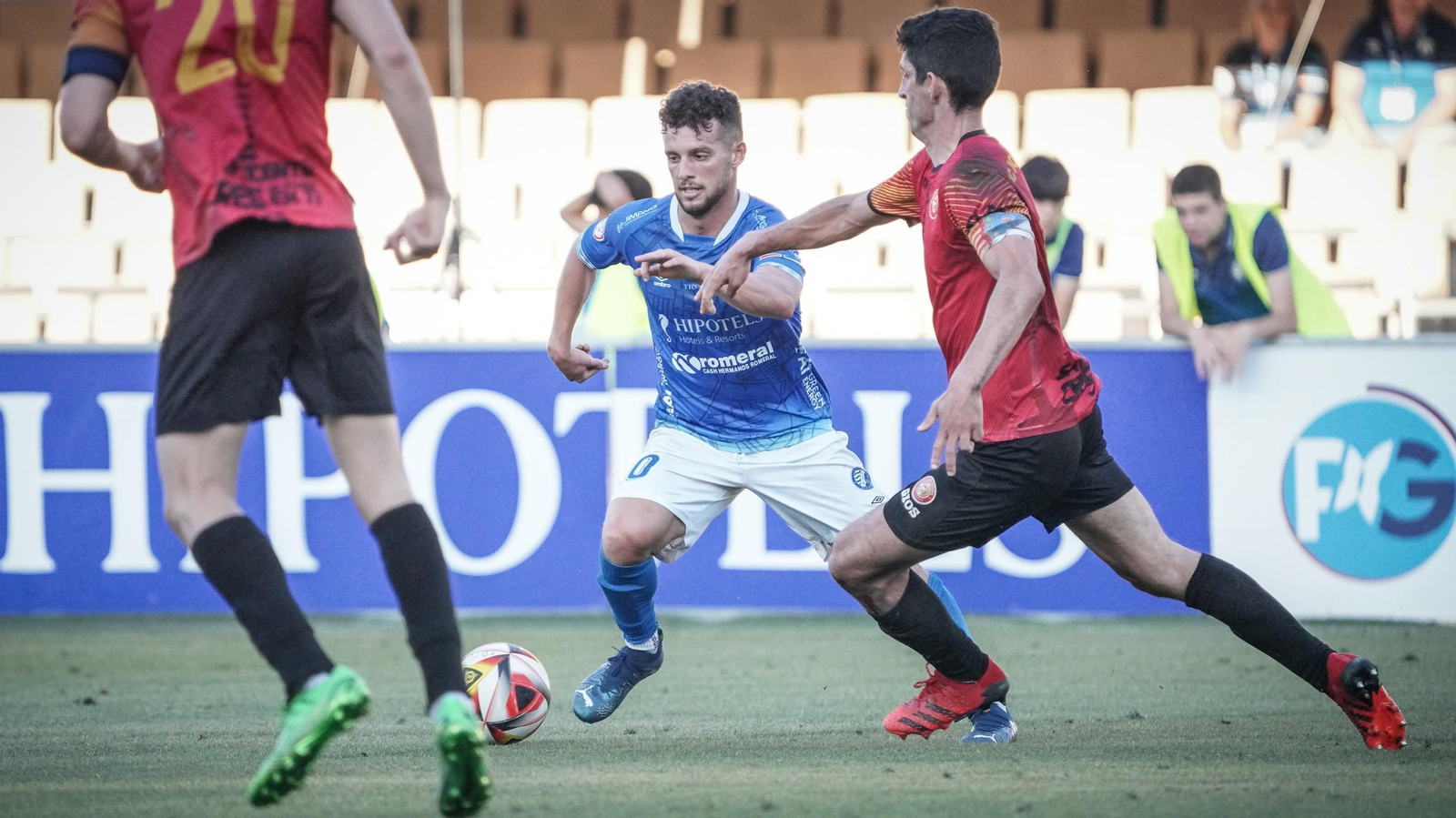 David León llegó al Xerez DFC en el mercado de invierno y ha completado una segunda vuelta excelente.