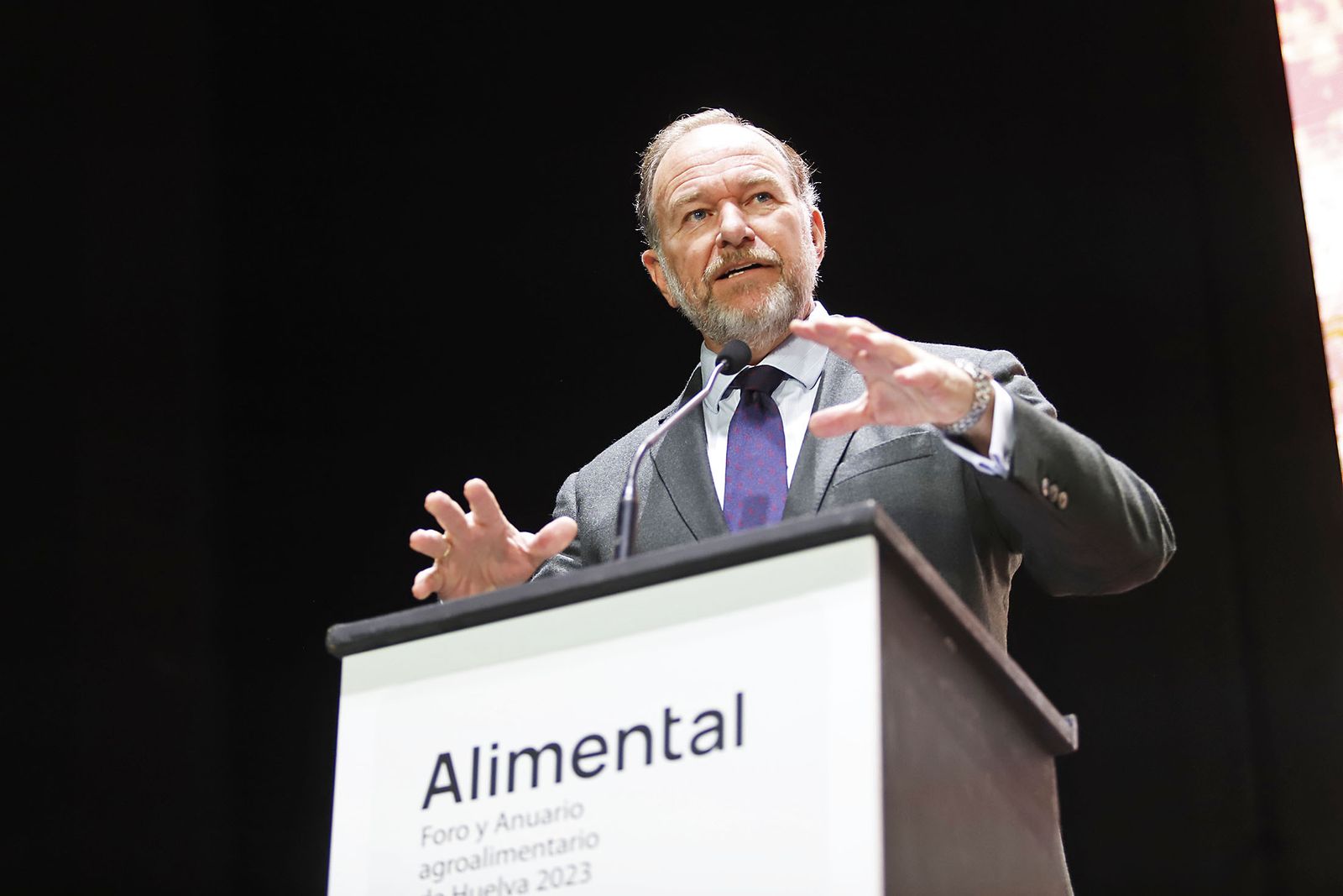 Imágenes de la inauguración de Alimental 2023, Foro Agroalimentario de Huelva.