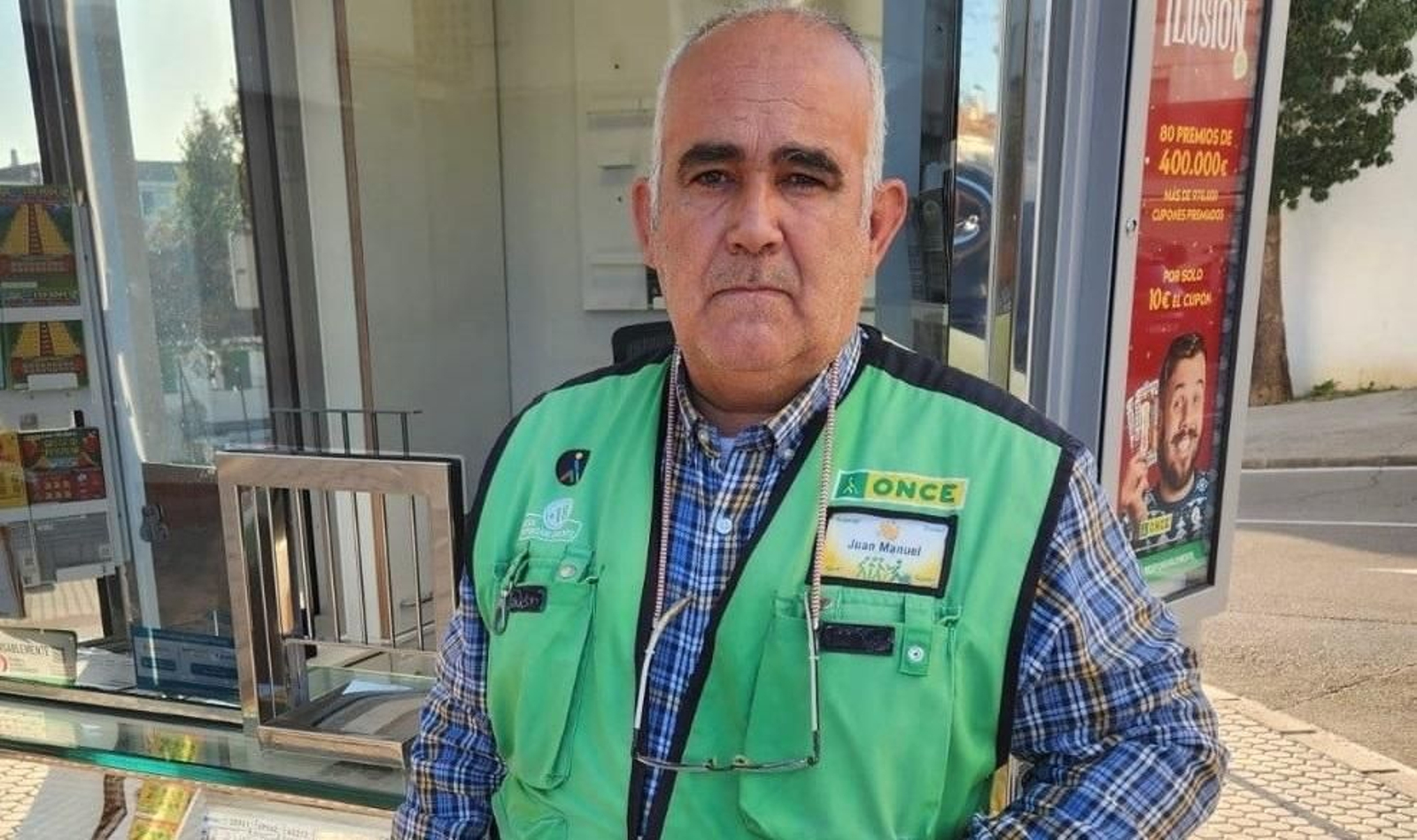 Juan Manuel Torres, el vendedor que ha llevado la fortuna al Saladillo.