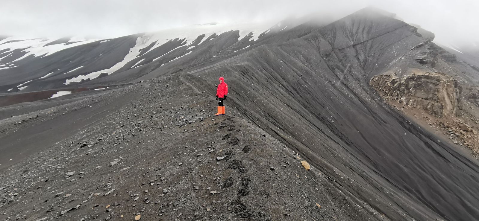 Investigadores de la Universidad de Jaén (UJA) en la Antártida.