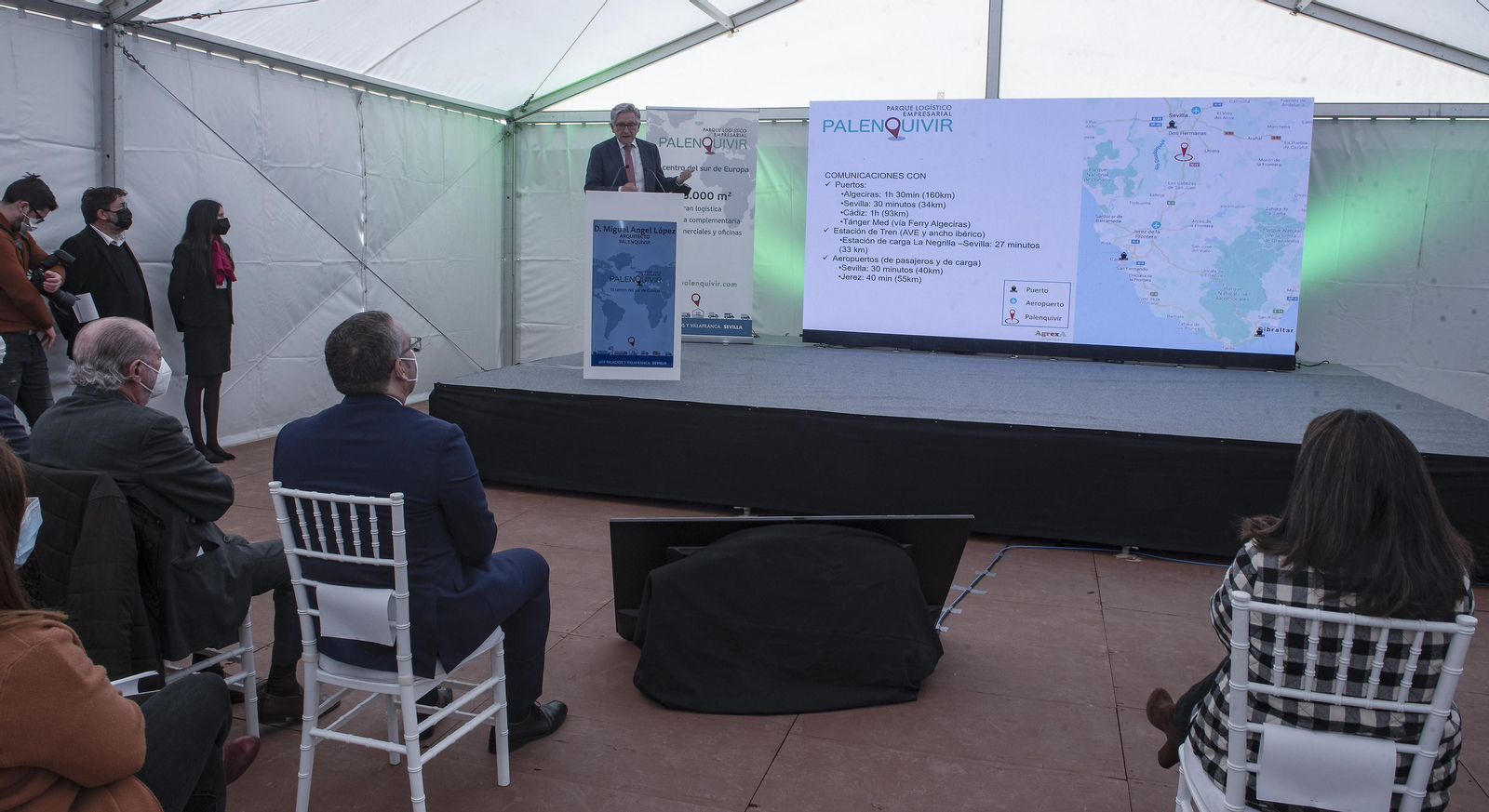 El centro logístico Palanquivir toma forma