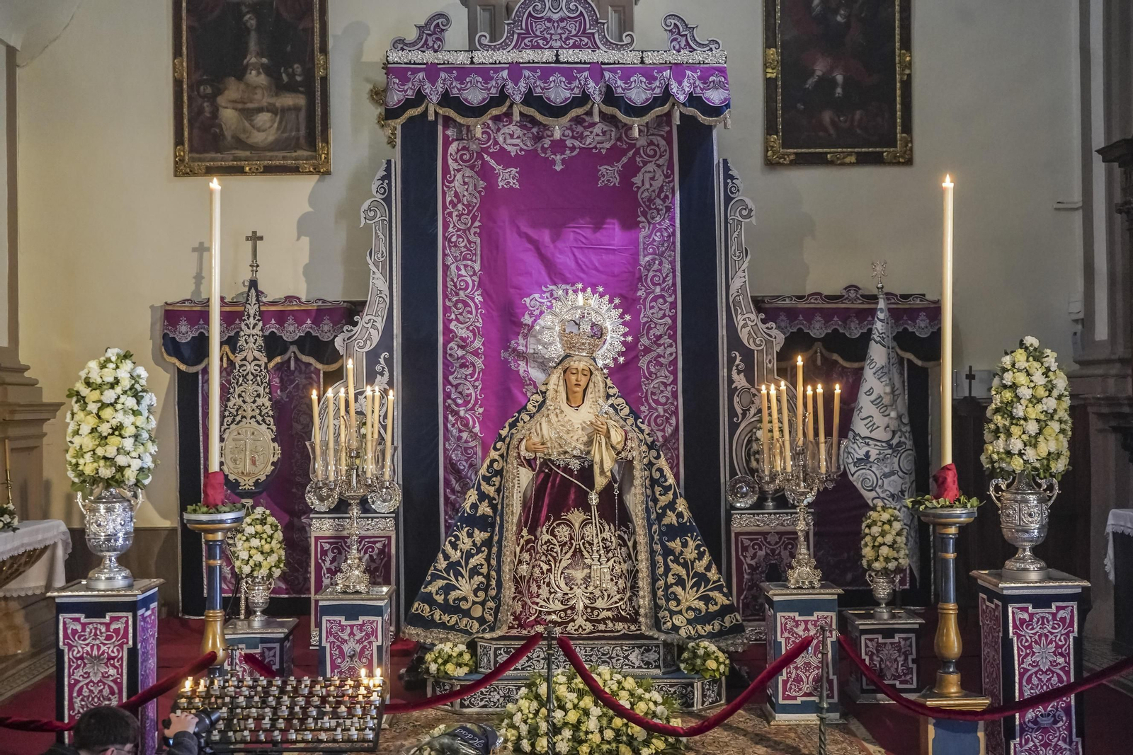 La veneración de la Virgen de la Concepción, en imágenes