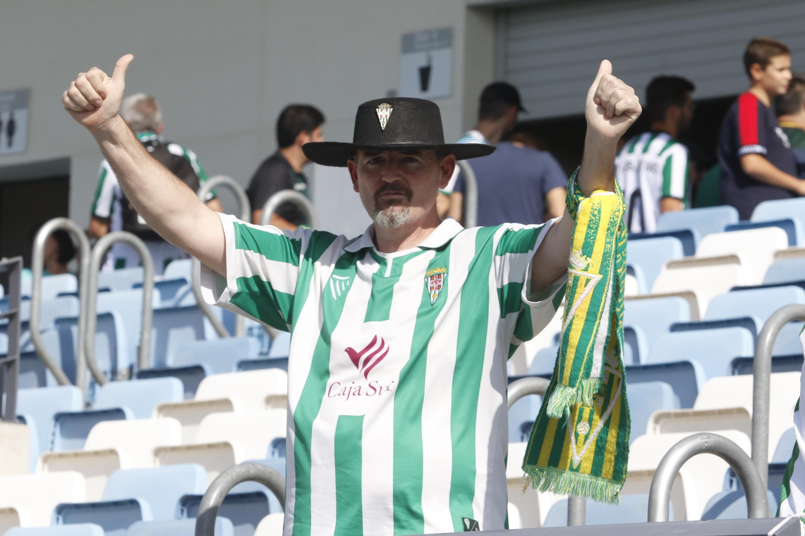 Las imágenes de la afición del Córdoba CF en el Alfredo Di Stéfano