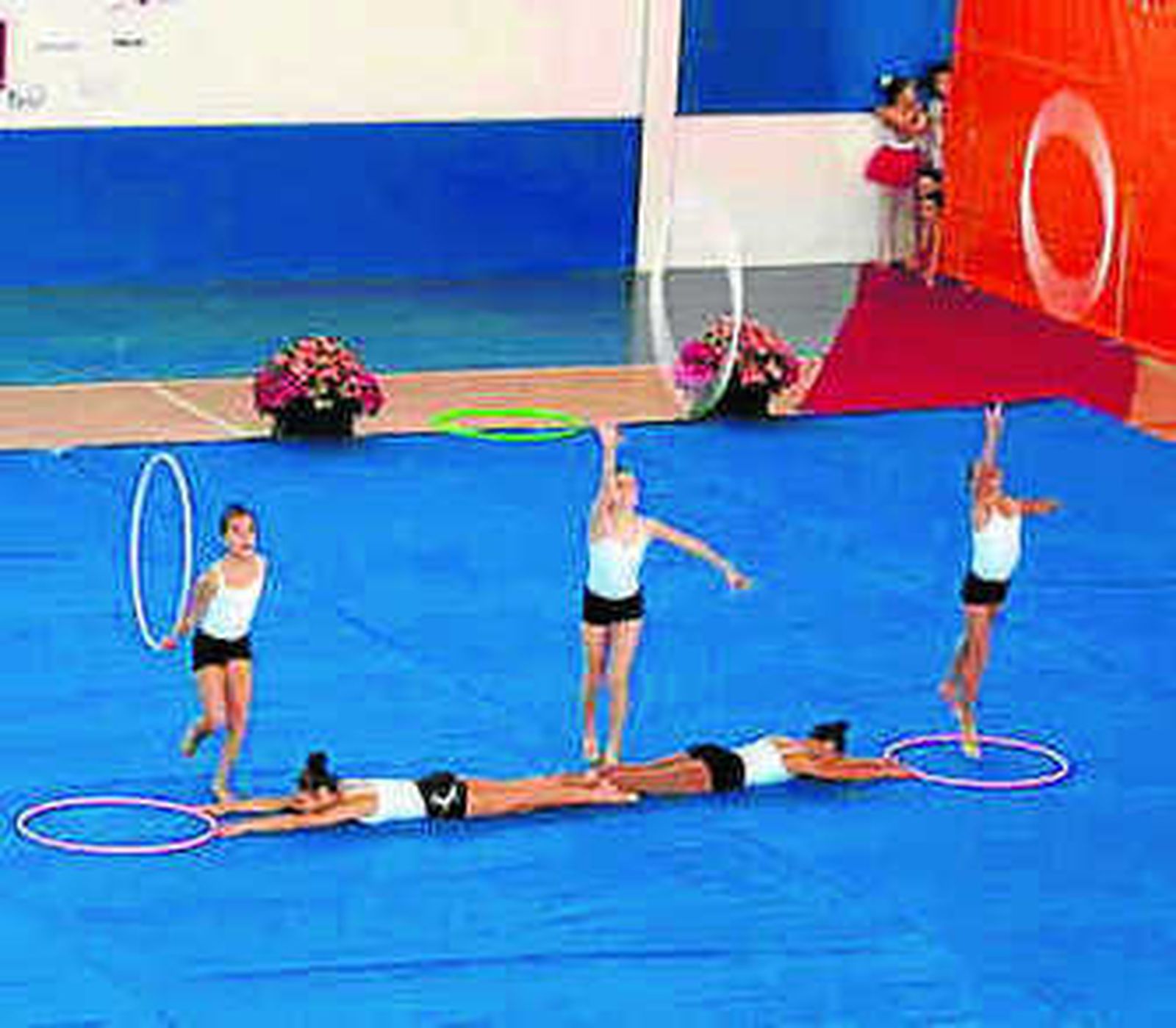 Momento de la exhibición.