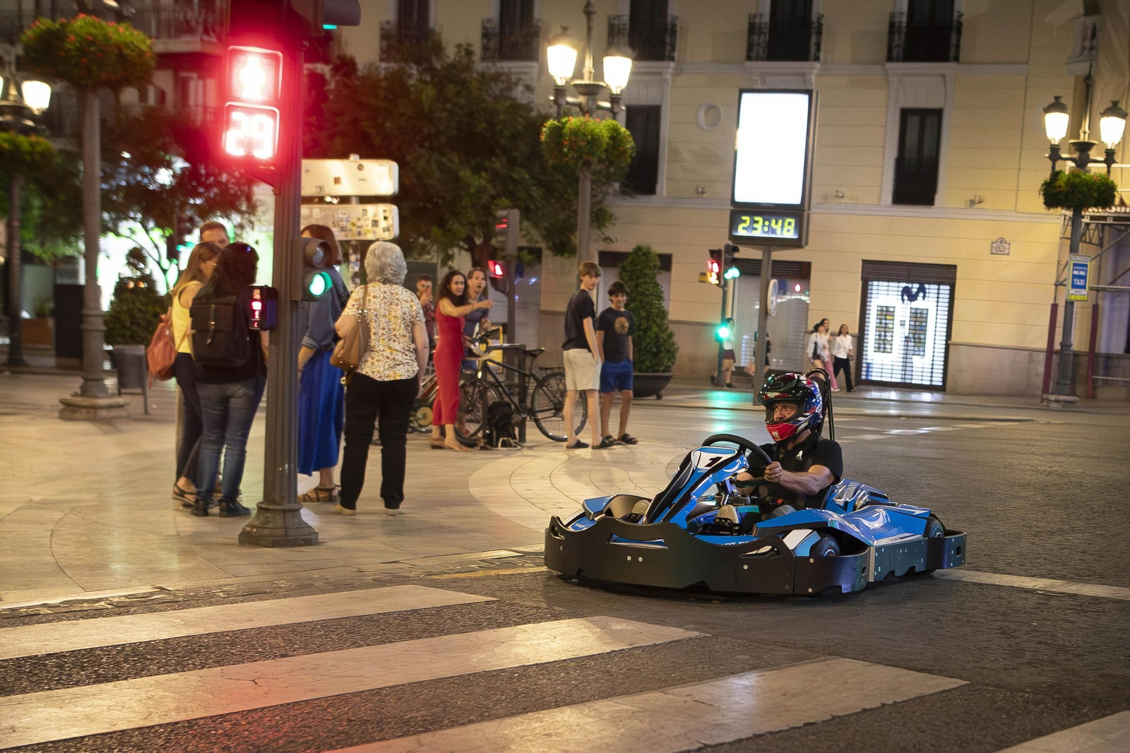 Imagen de las prueba del circuito en el mes de mayo.