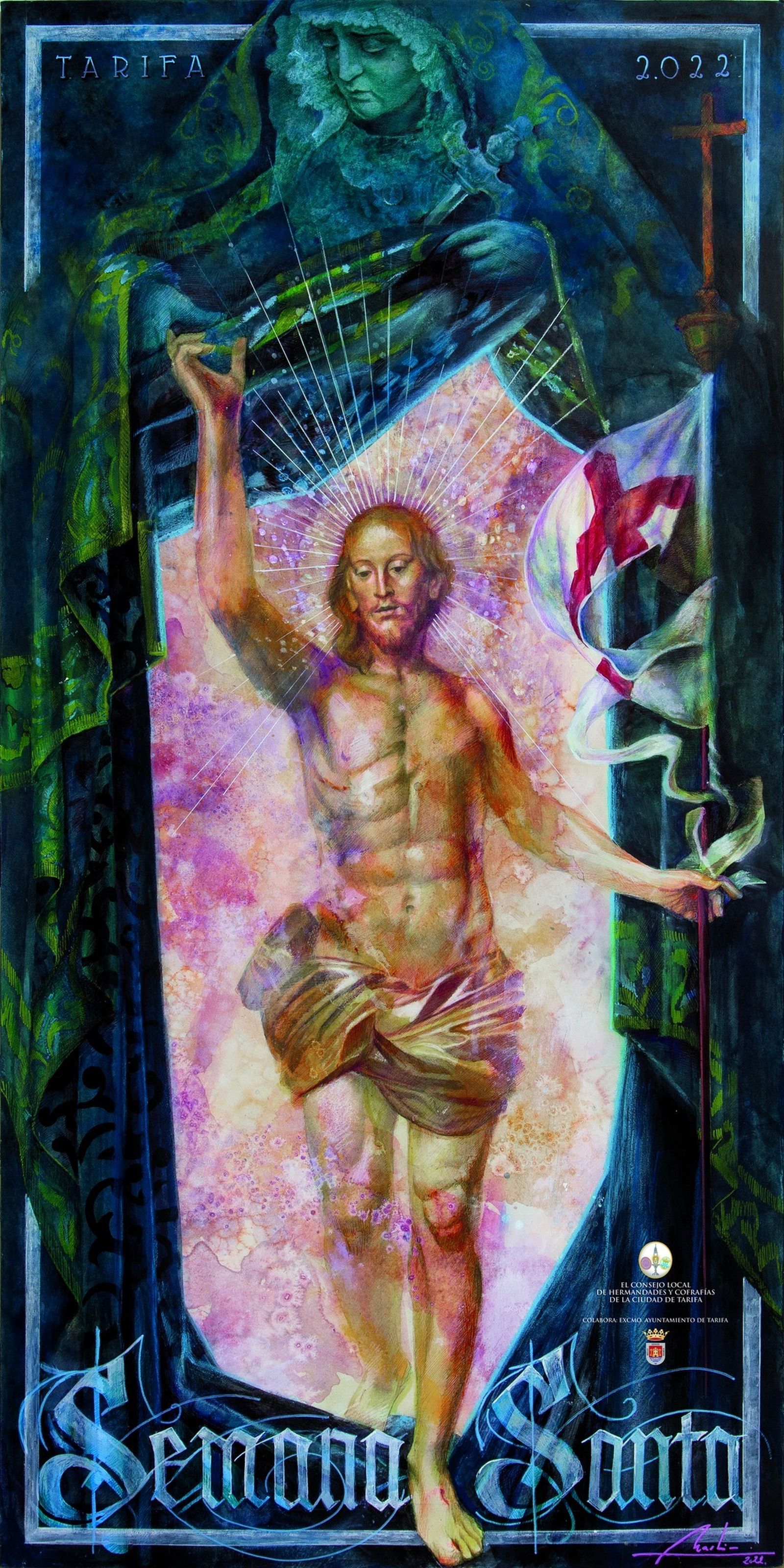 El cartel de la Semana Santa de Tarifa.