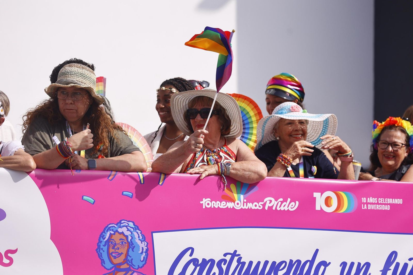 La manifestación del Pride de Torremolinos, en imágenes