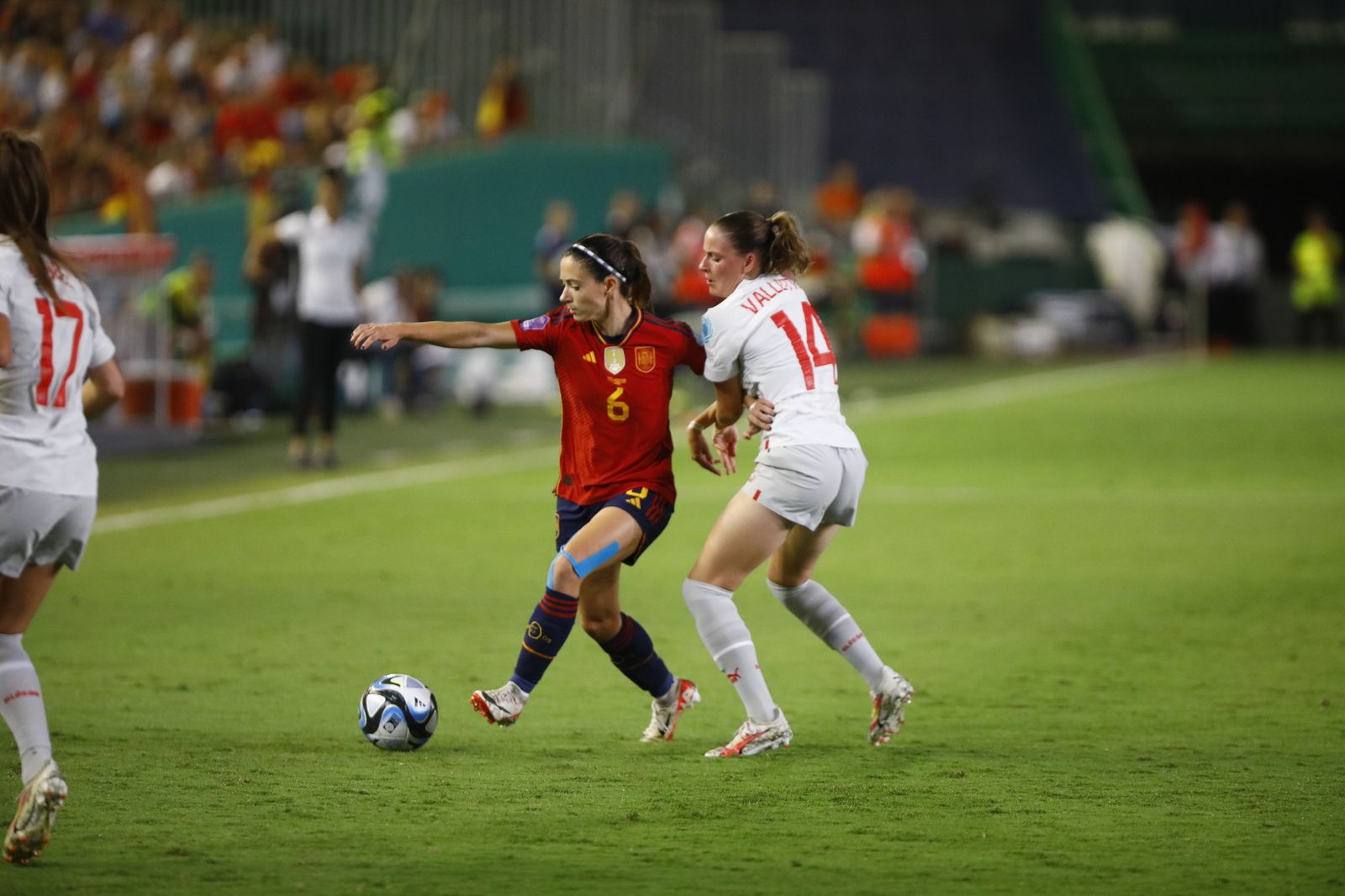 Las mejores fotos de la victoria de España ante Suiza en El Arcángel de Córdoba