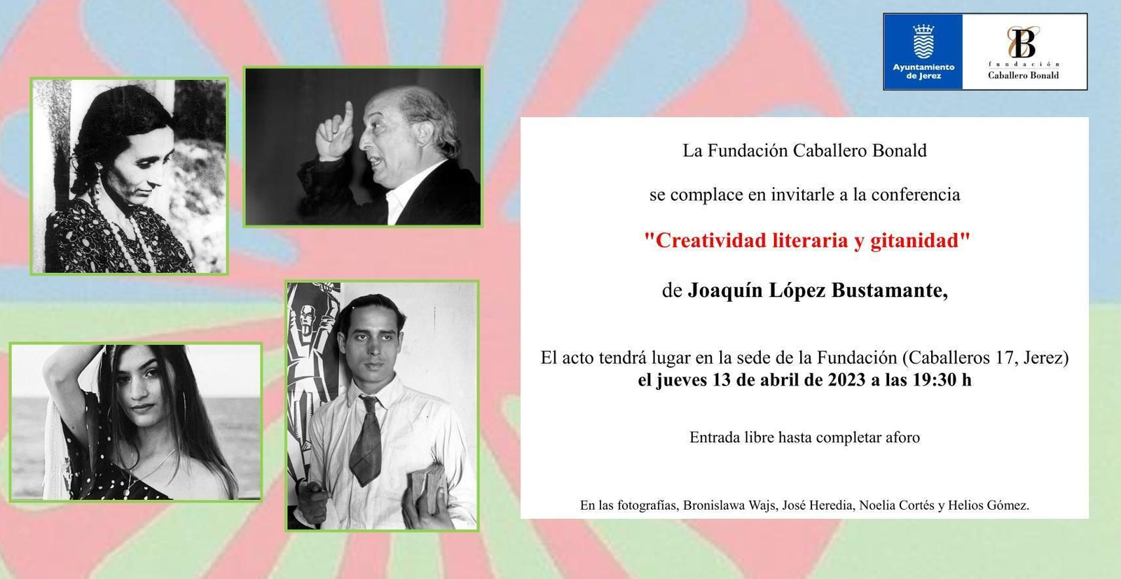 Conferencia en la Fundación Caballero Bonald