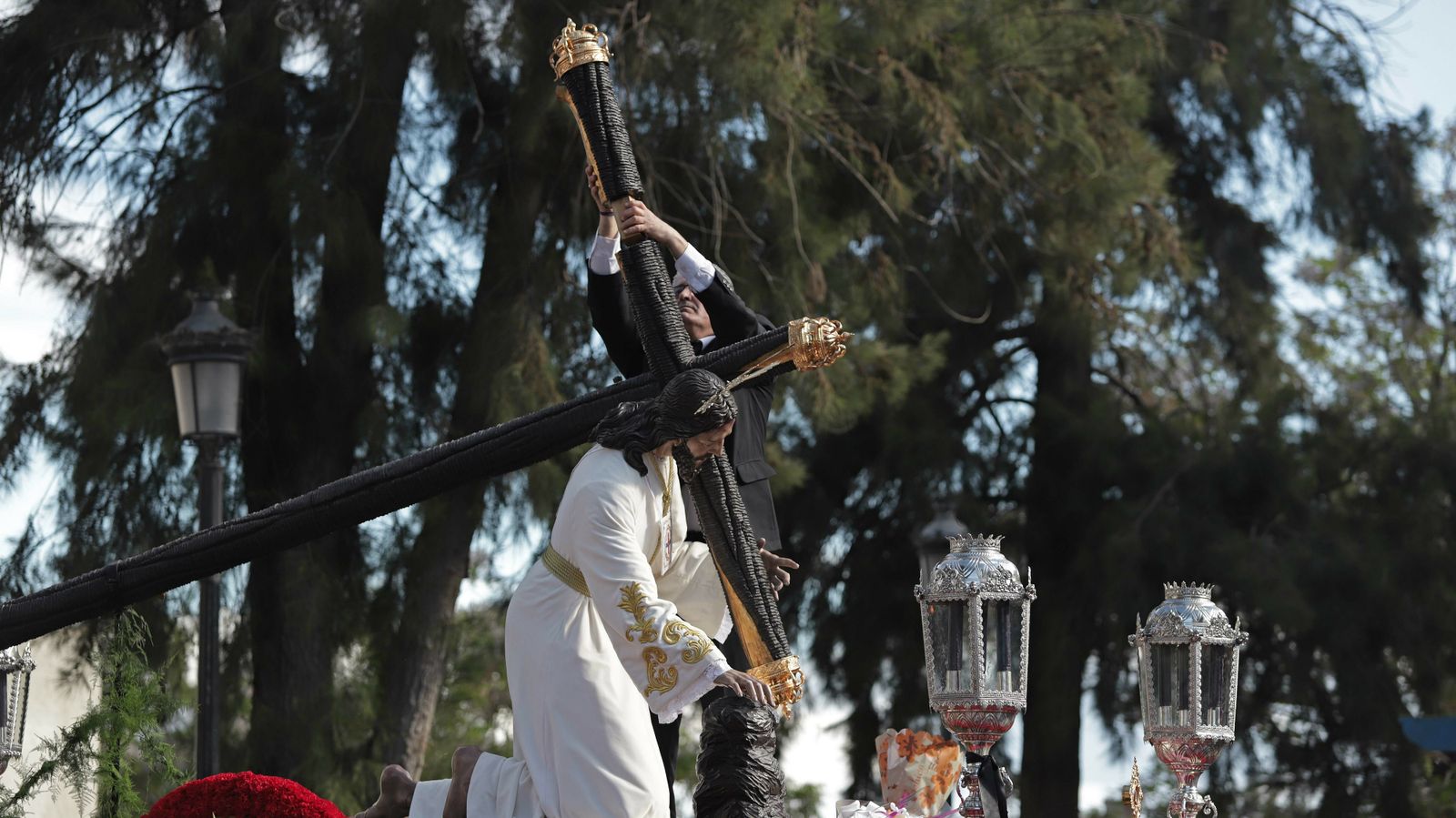 Procesión de la Hermandad de La Trinidad