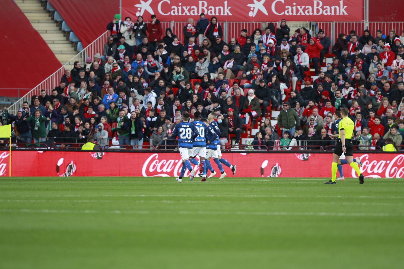 Imágenes del partido de fútbol U.D. Almería-Real Betis Balompié