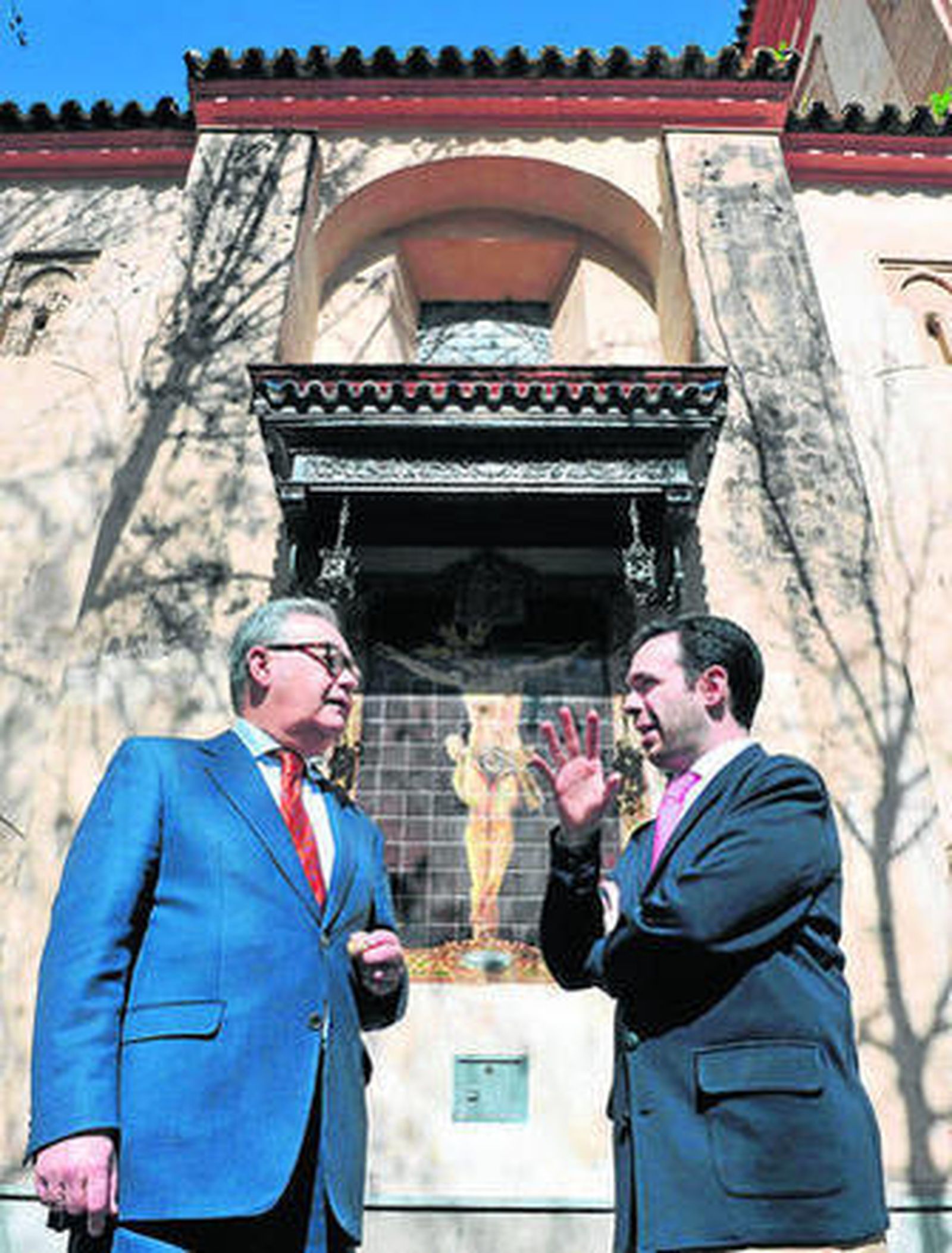 José Joaquín Gómez y Francis Segura, en la Magdalena.