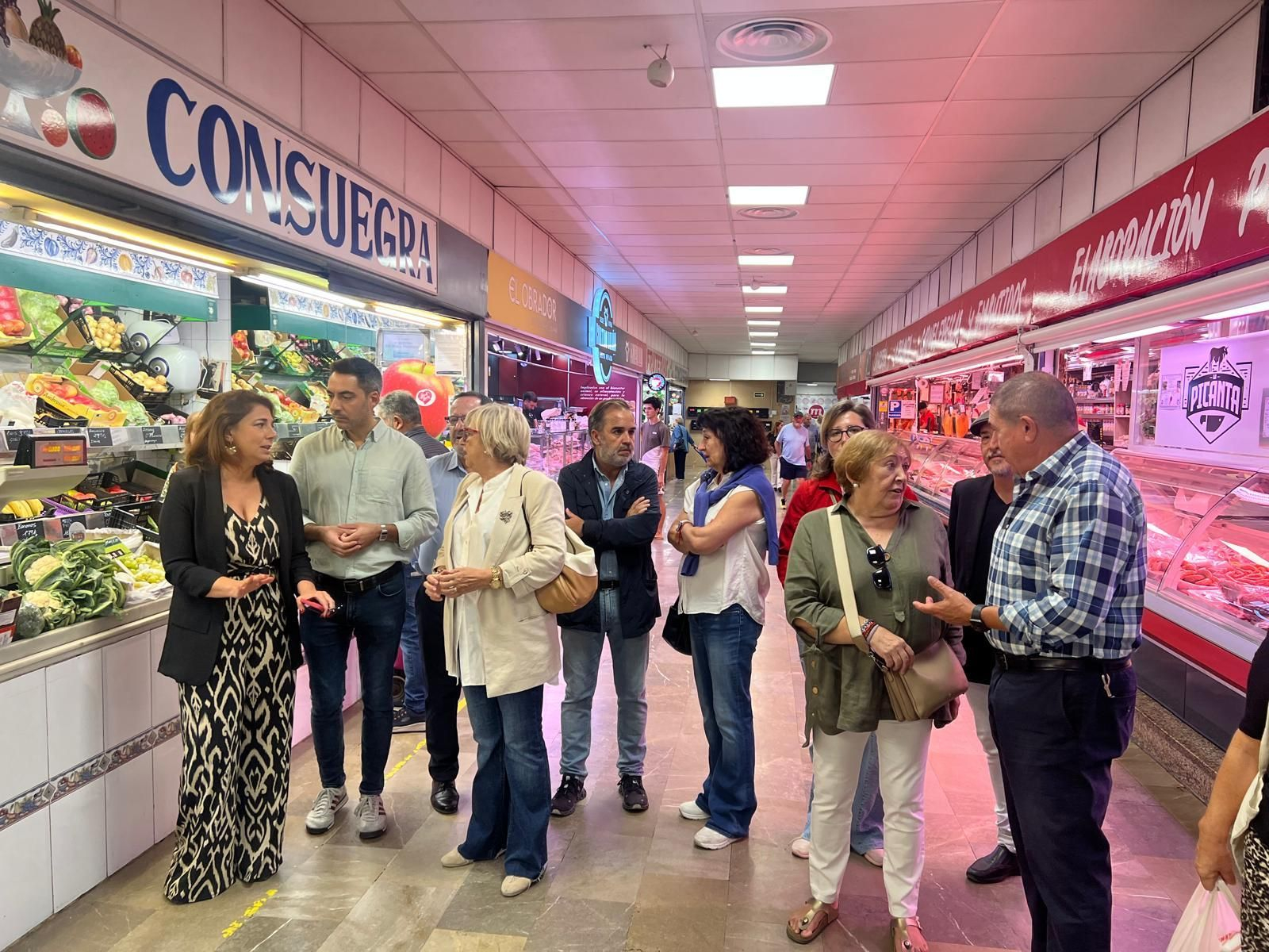 Concejales del PSOE en Merca 80.