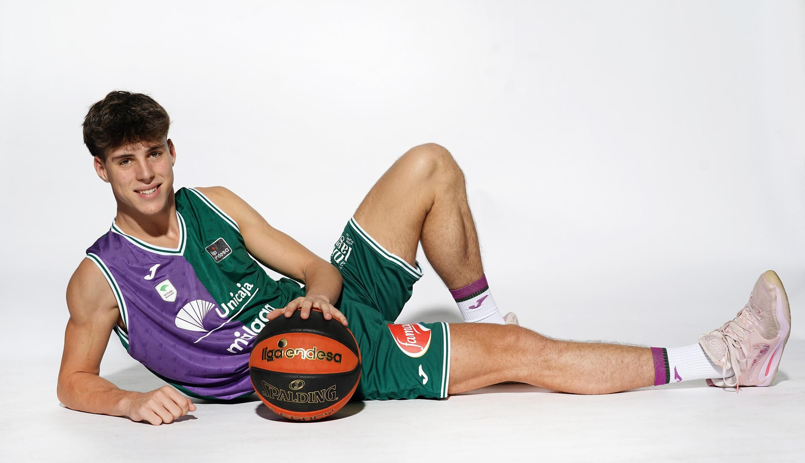 Saint-Supéry, en una sesión de fotos