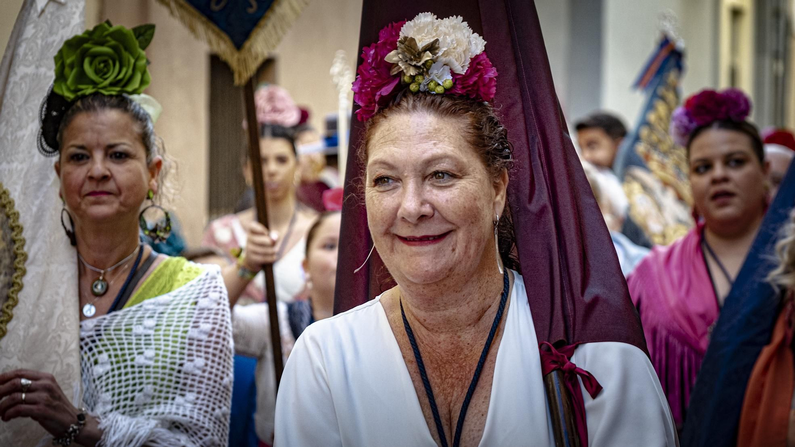 Salidad de la Hermandad del Rocio de Cádiz