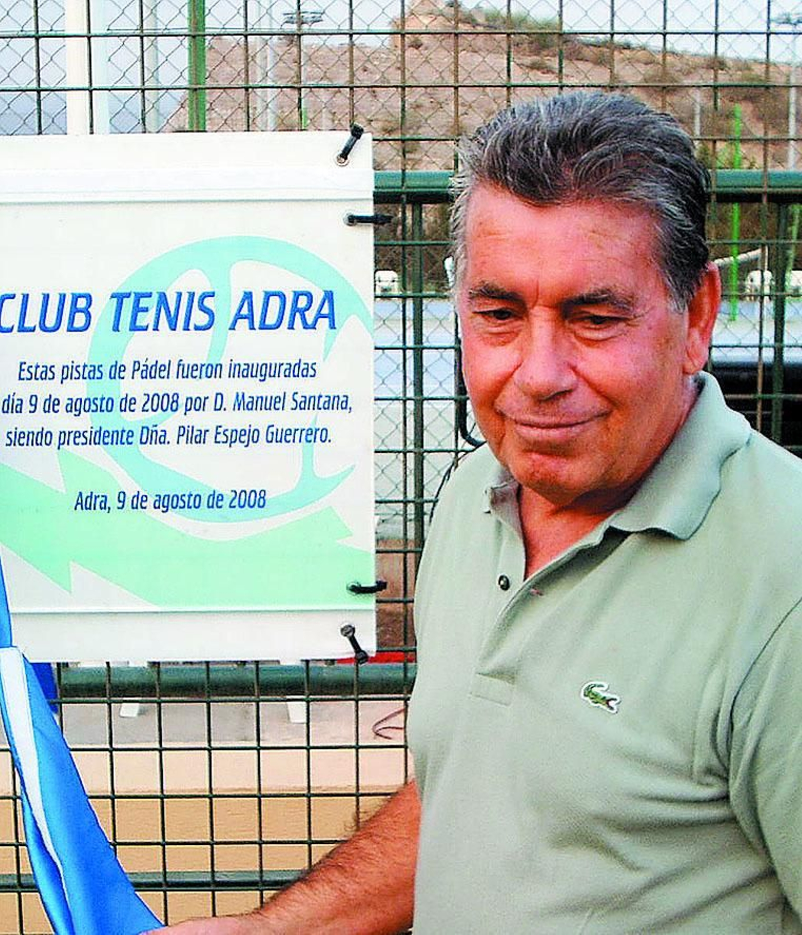 Las fotos de la vida de Manolo Santana