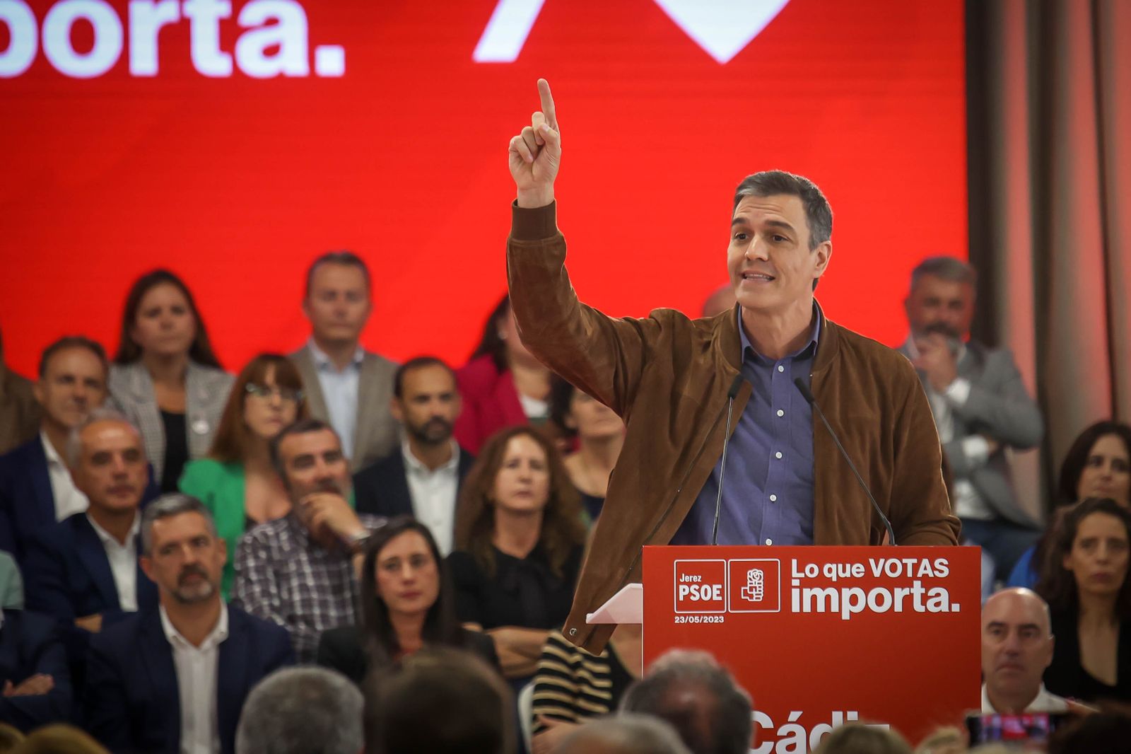 Pedro Sánchez en Jerez