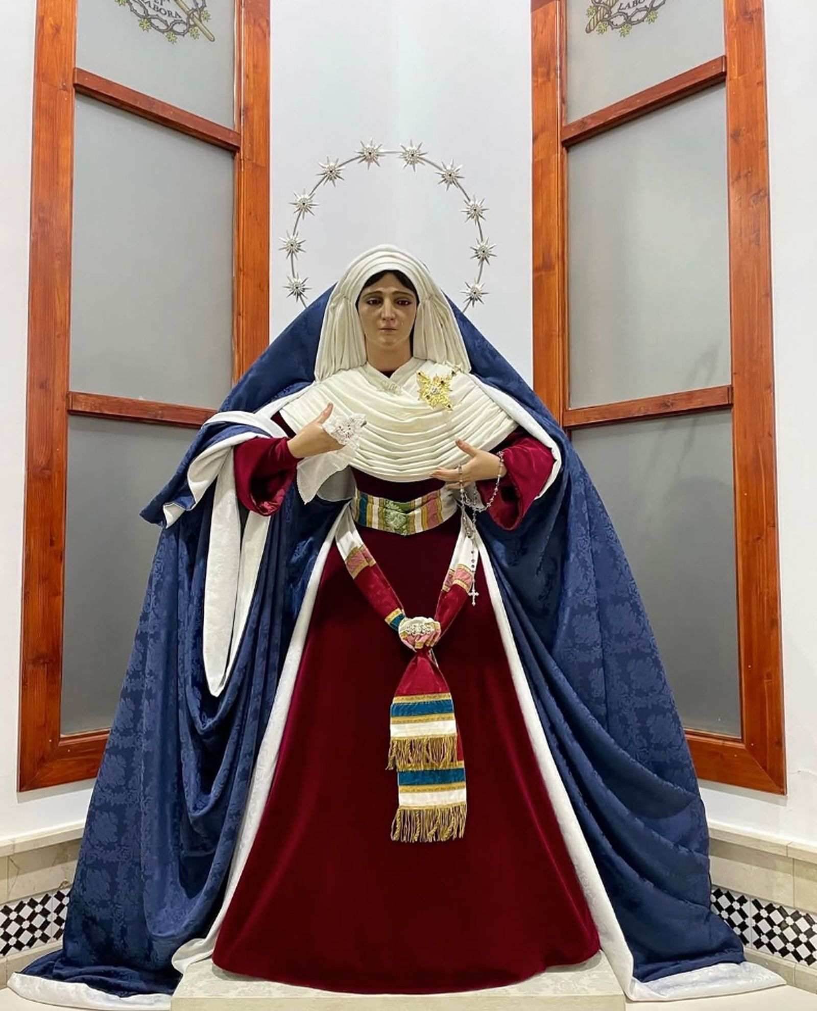 Fotos de las Vírgenes de Algeciras vestidas de hebrea