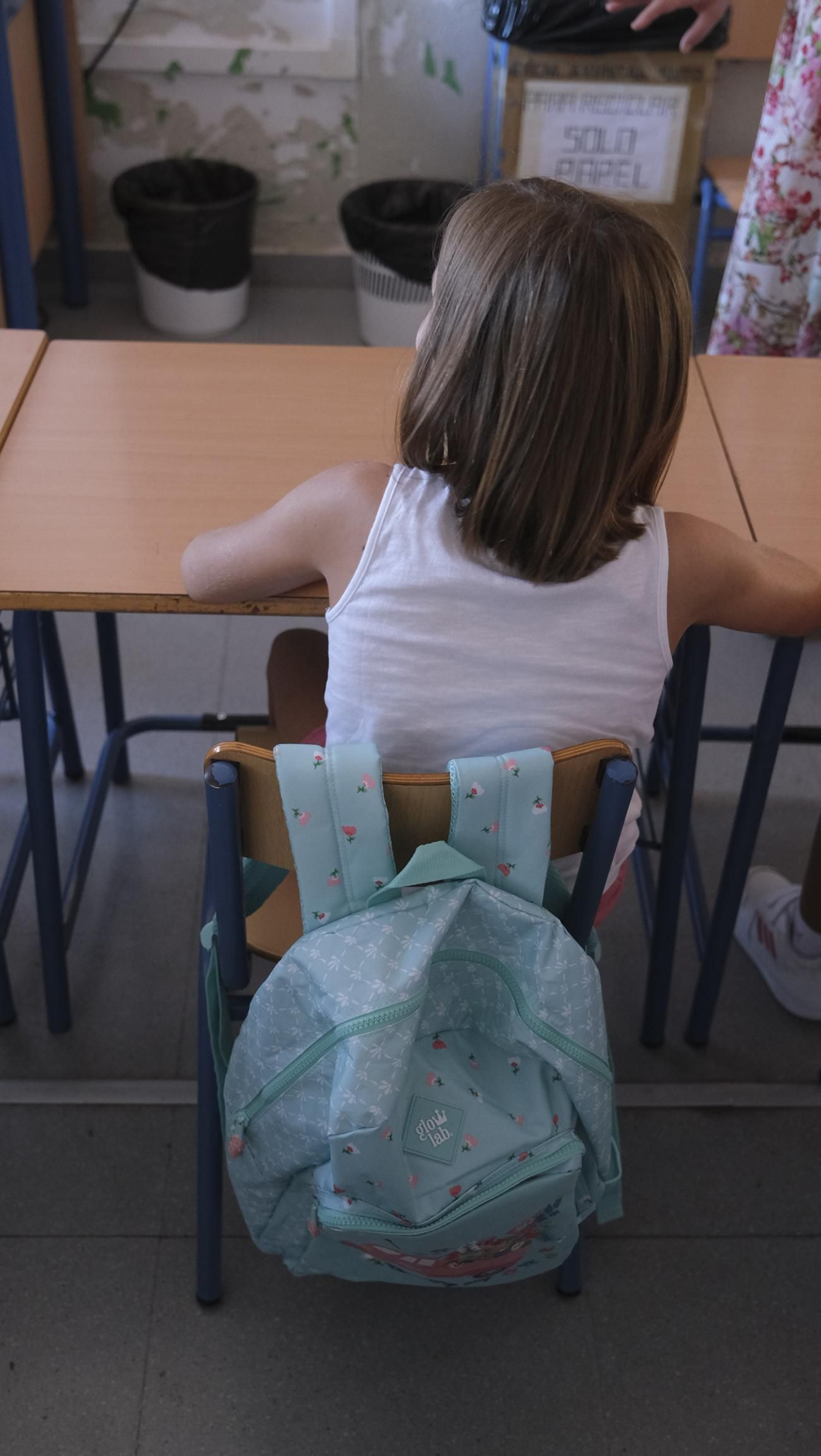El curso escolar empieza en el Colegio Ginés Morata de Almería, en imágenes