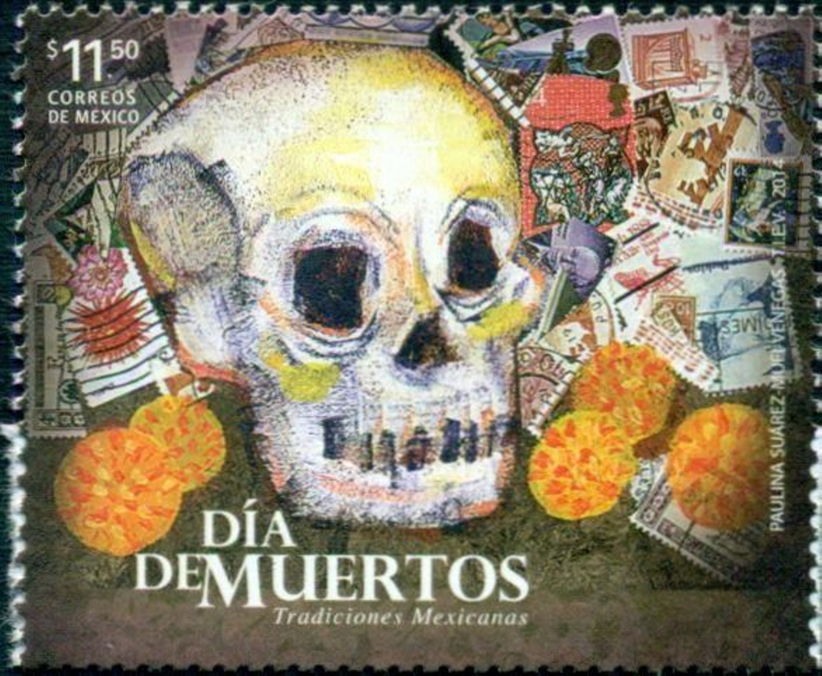 Otro sello mejicano de esta festividad.