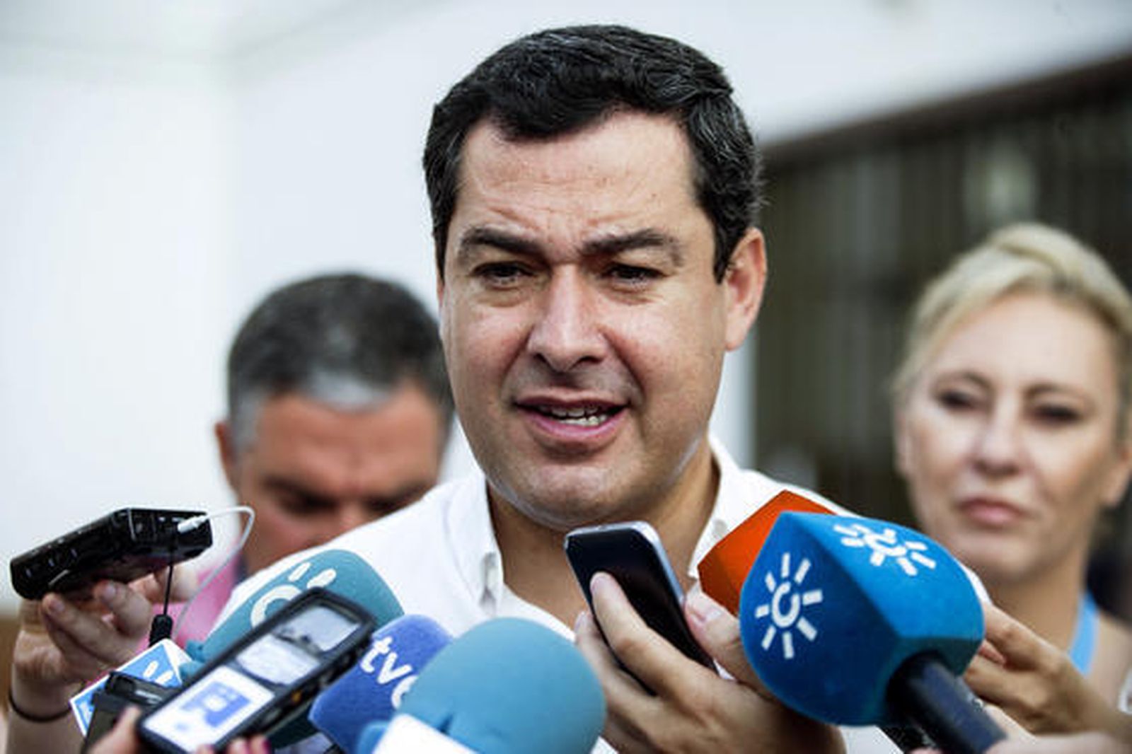 El popular Juanma Moreno.  Foto: EFE