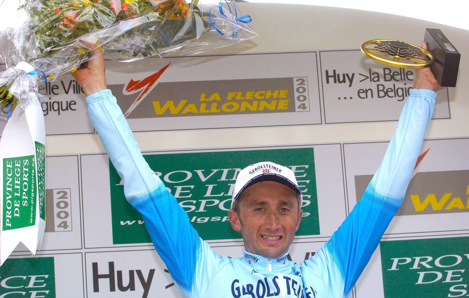 La carrera de Davide Rebellin, en imágenes