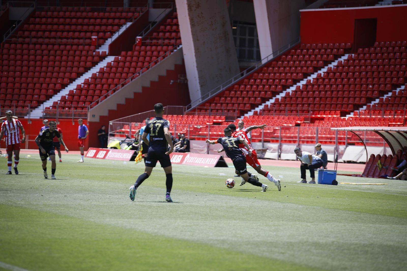 Imágenes del partido entre el Almería B y el Real Jaén