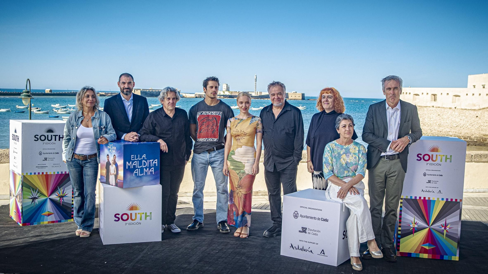 Las imágenes del photocall del domingo 14 del South Series Festival en La Caleta de Cádiz