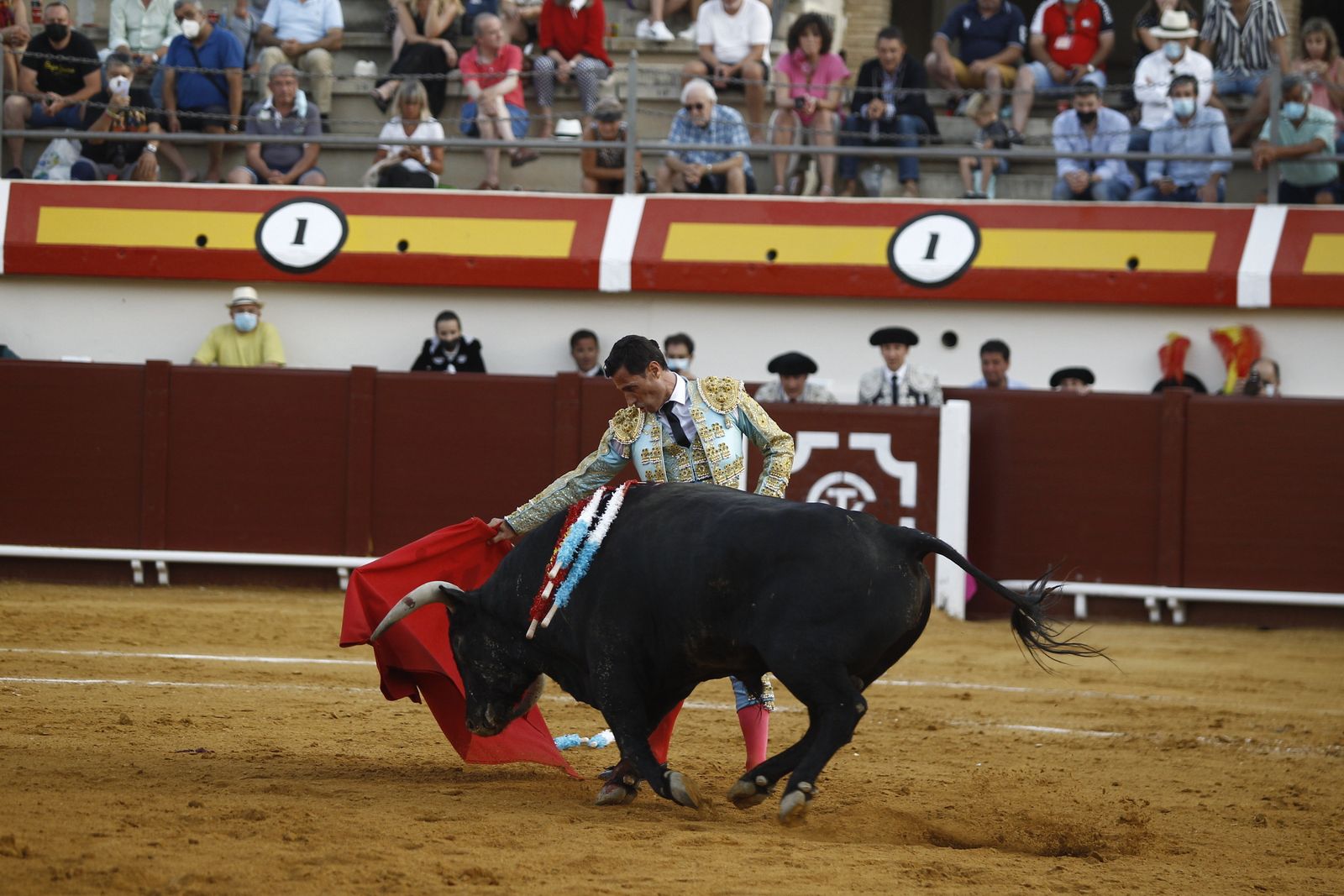 Corrida de toros del diestro Jesús de Almería en Vera.