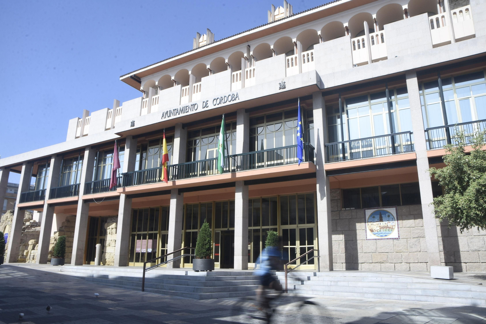 Fachada del Ayuntamiento de Córdoba.