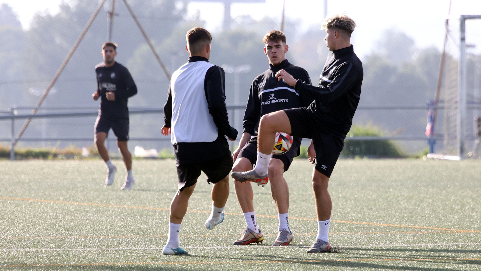 Primer entrenamiento del Xerez DFC en Picadueñas