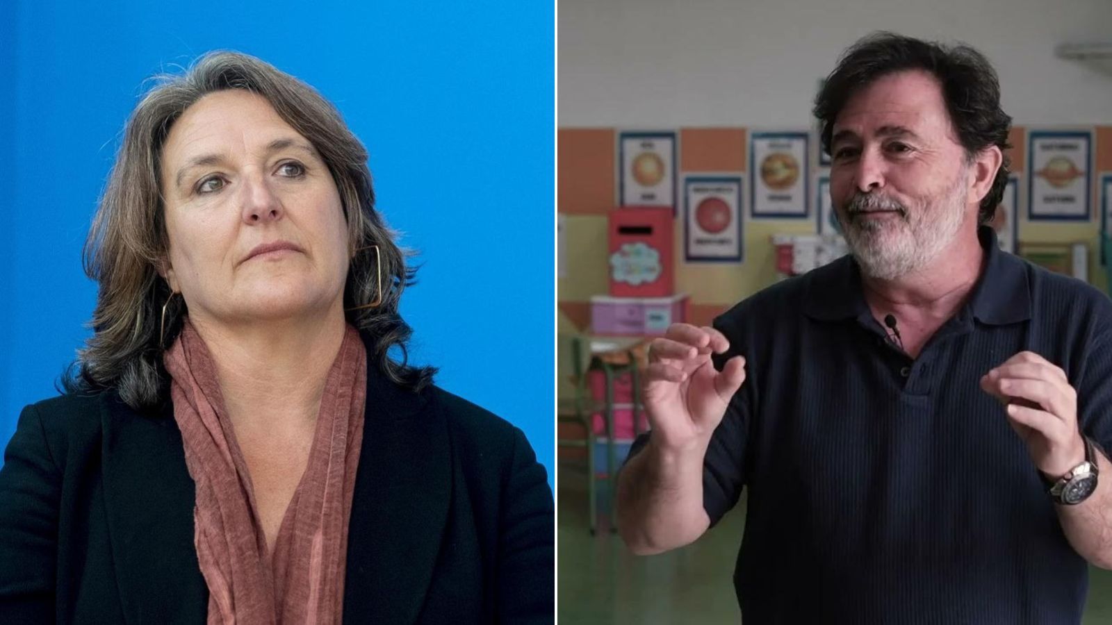 María Clauss y Óscar Toro.