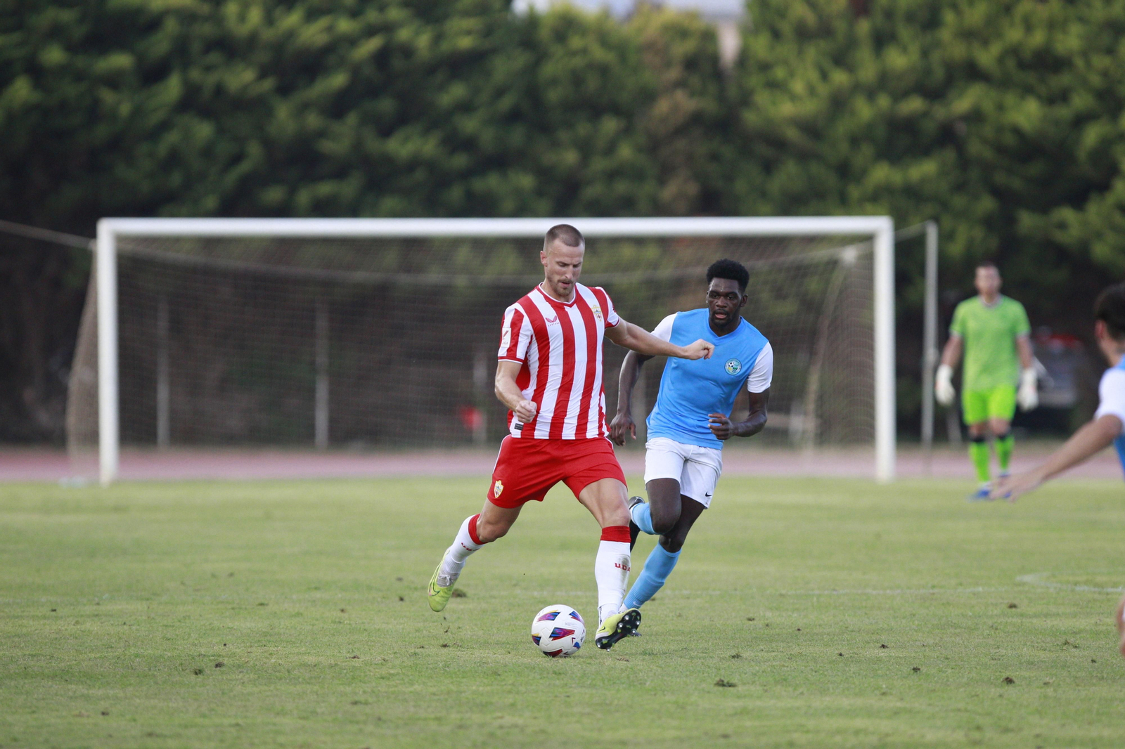 Imágenes del amistoso El Ejido-U.D. Almería