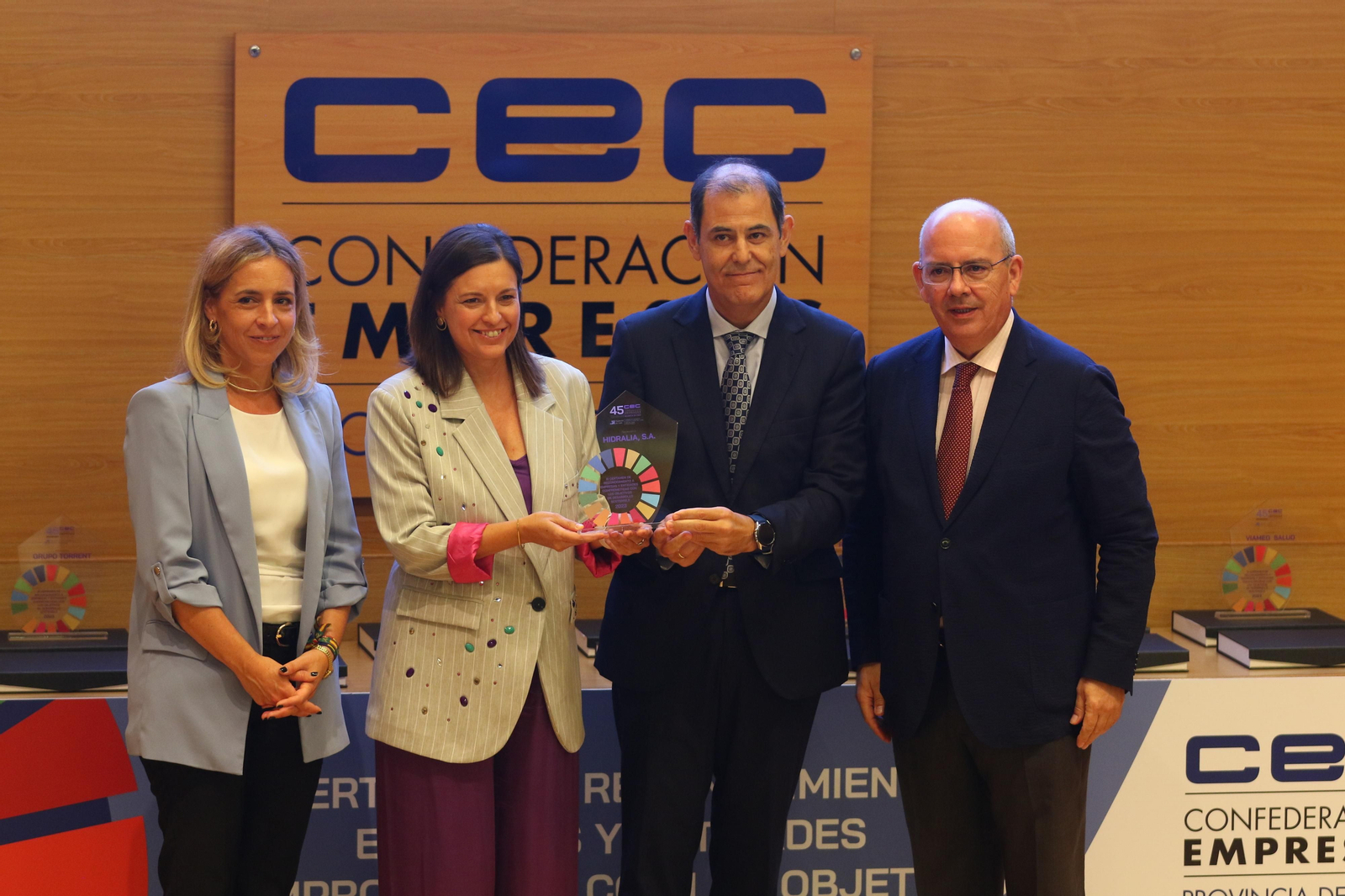 La CEC reconoce a 18 empresas de la provincia por su compromiso con los Objetivos de Desarrollo Sostenible