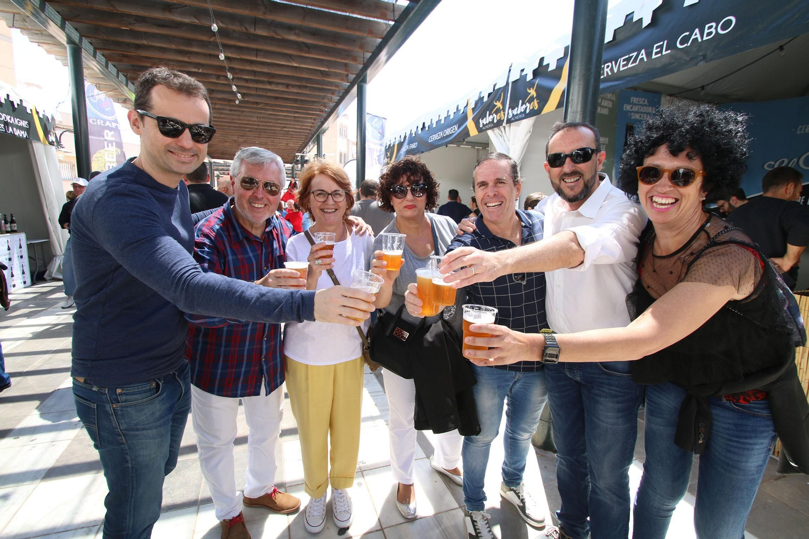 Fotografía de archivo de la feria de la cerveza de Roquetas.