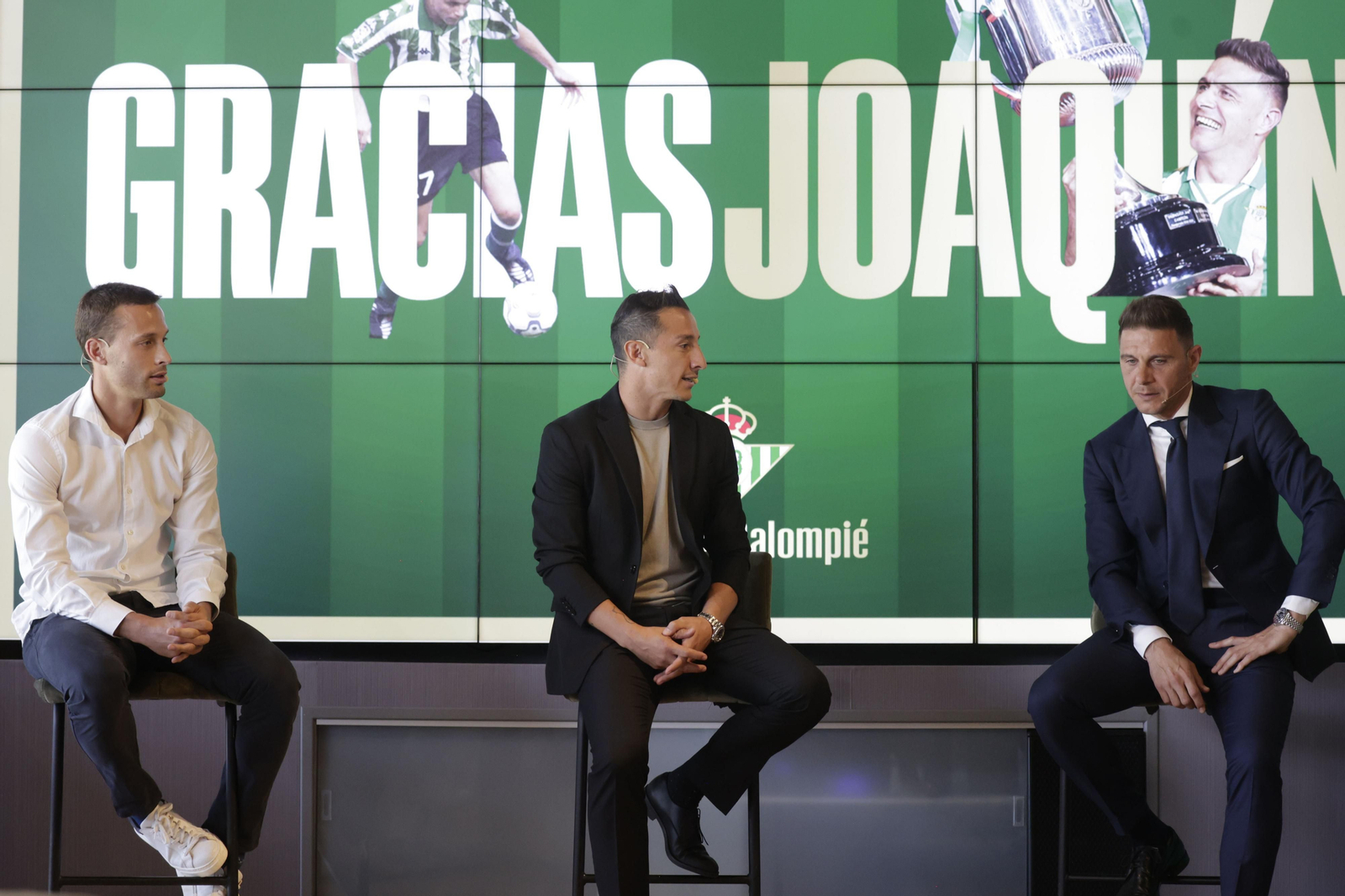 La despedida de Joaquín en imágenes
