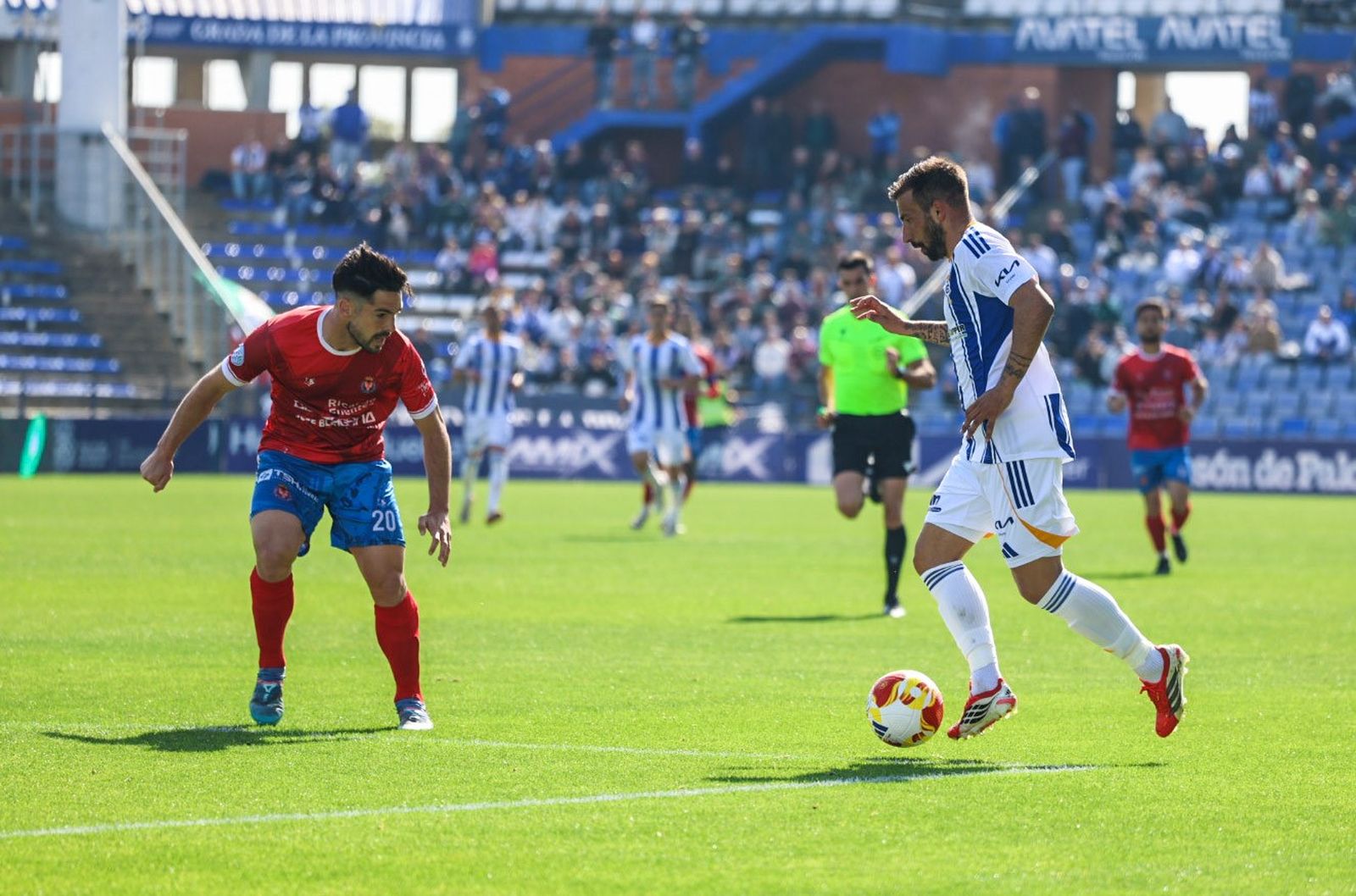 Aitor García es, junto a Roni, el máximo goleador albiazul desde el banquillo.