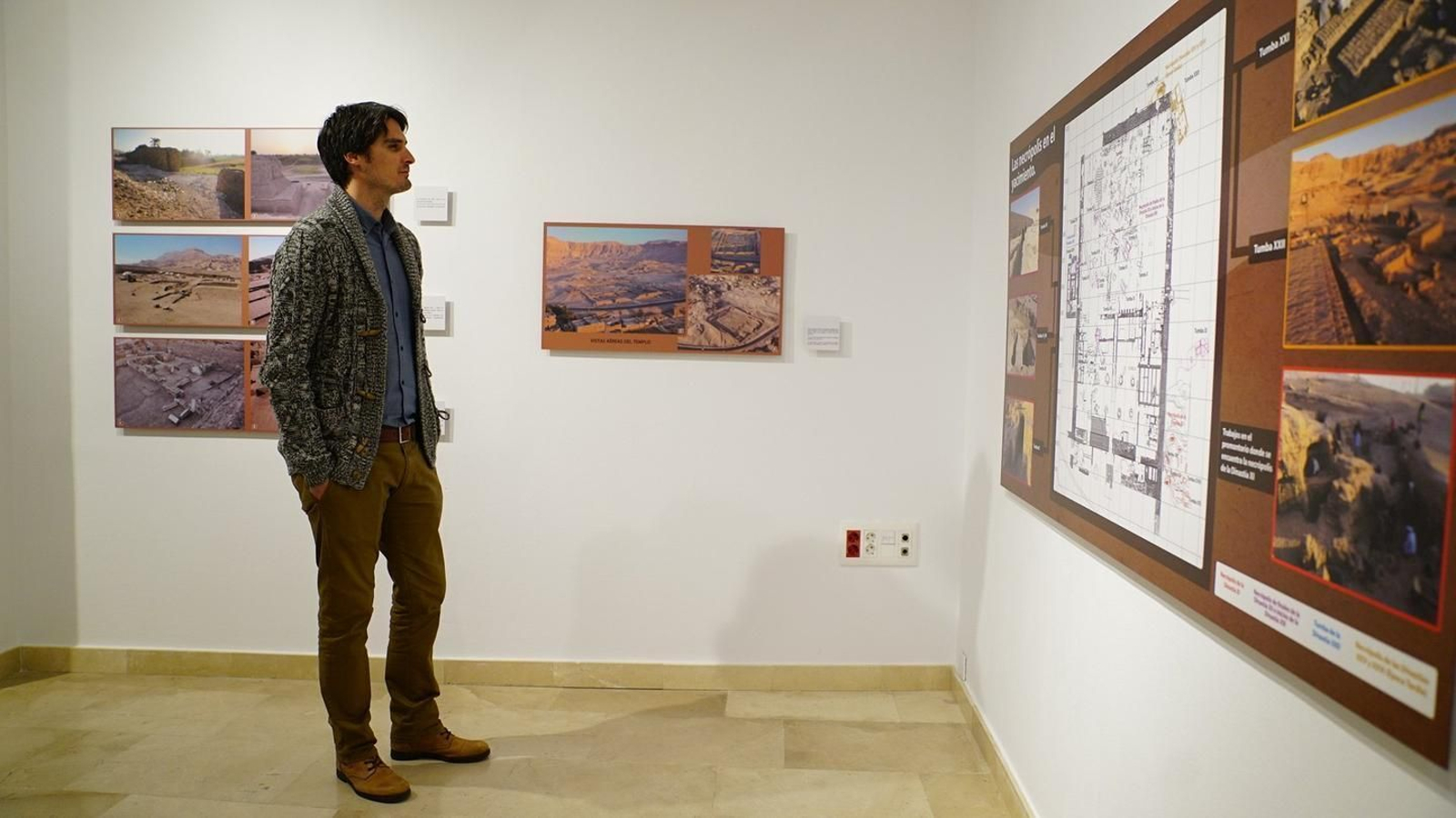 Una imagen de la exposición en la Casa Pemán de Cádiz.