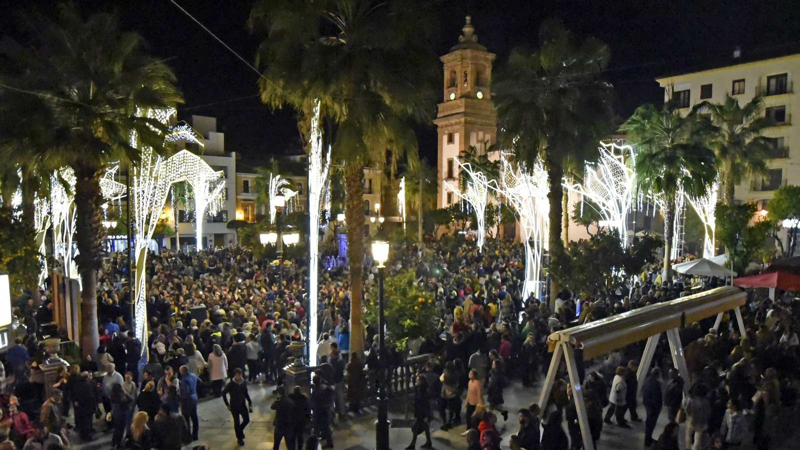 Las fotos del comienzo de la Navidad en Algeciras