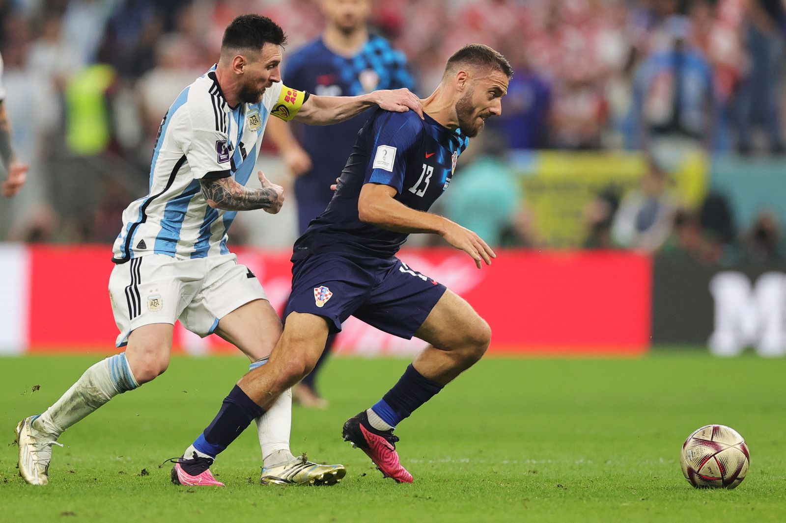 Las fotos de Messi contra Croacia