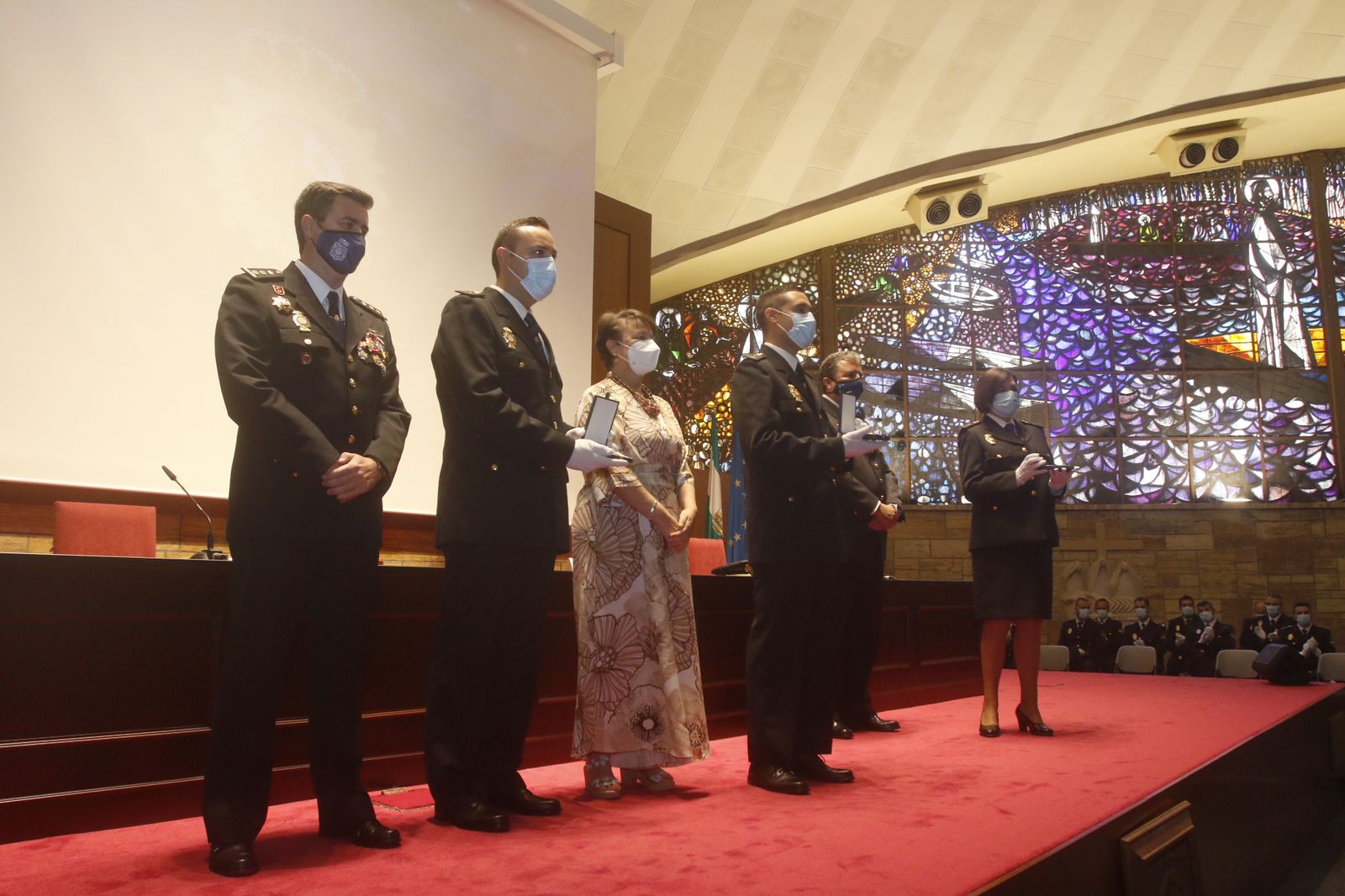 Celebración del Día de la Policía Nacional, en imágenes.