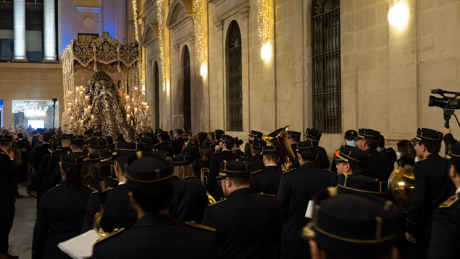 La Cruz Roja tras el paso de la Candelaria el pasado mes de diciembre