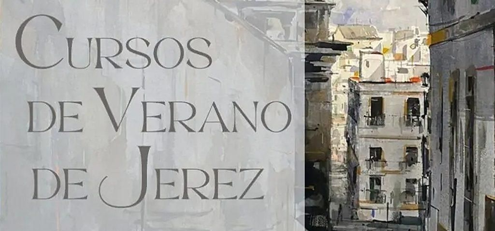 Una imagen promocional de los Curso de Verano de Jerez
