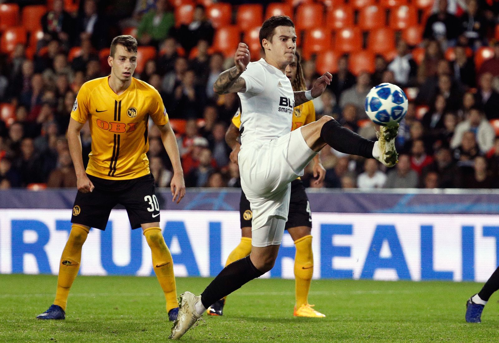 Las imágenes del Valencia-Young Boys